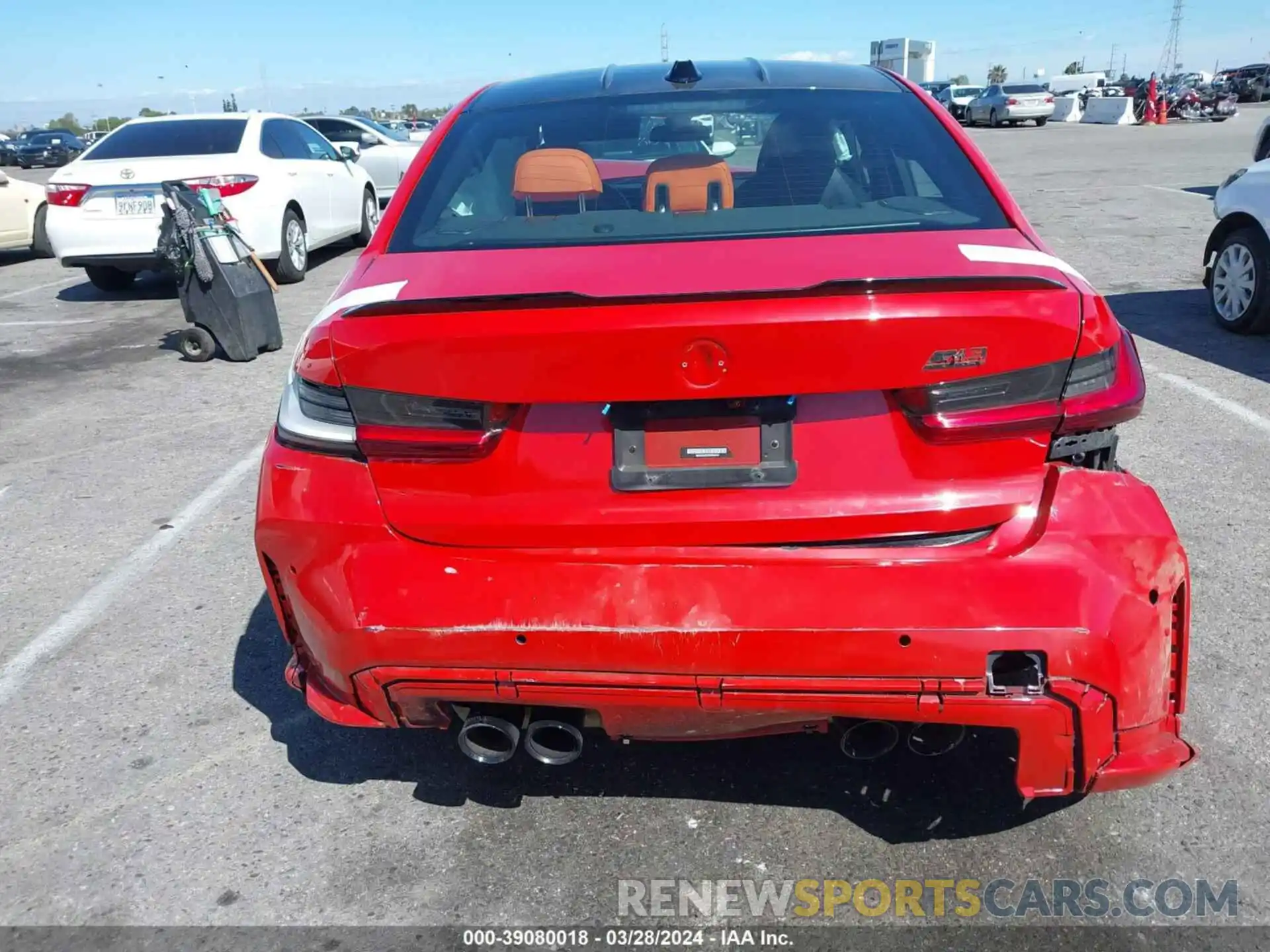 15 Photograph of a damaged car WBS33AY01PFN84679 BMW M3 2023