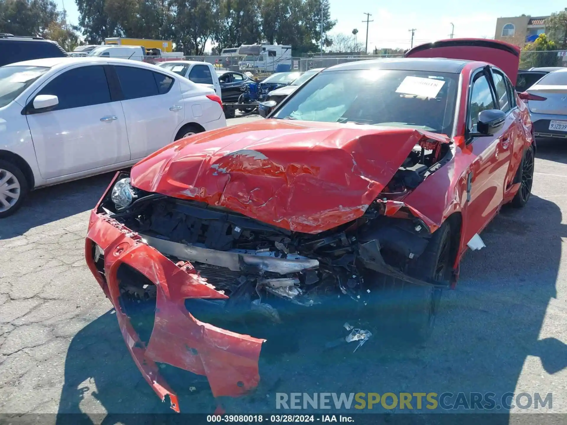 6 Photograph of a damaged car WBS33AY01PFN84679 BMW M3 2023