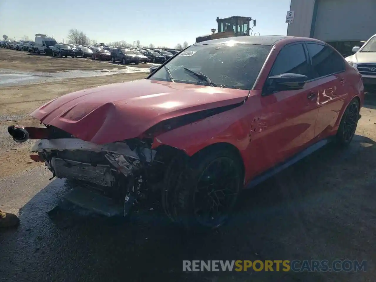1 Фотография поврежденного автомобиля WBS43AY02PFN58340 BMW M3 2023