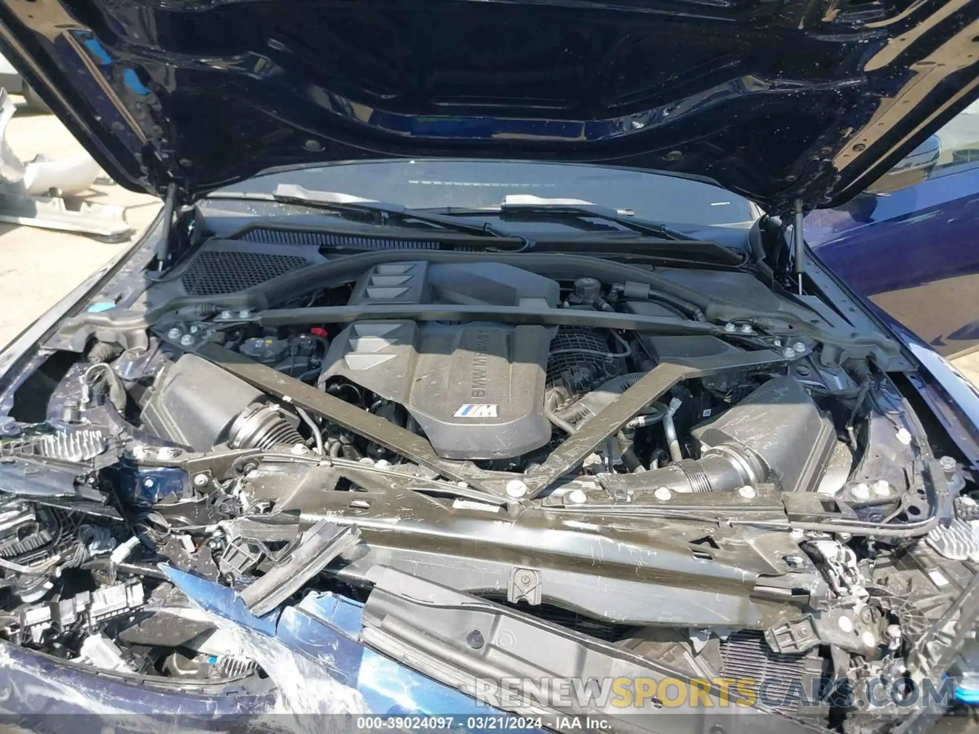 10 Photograph of a damaged car WBS43AY03PFP98223 BMW M3 2023
