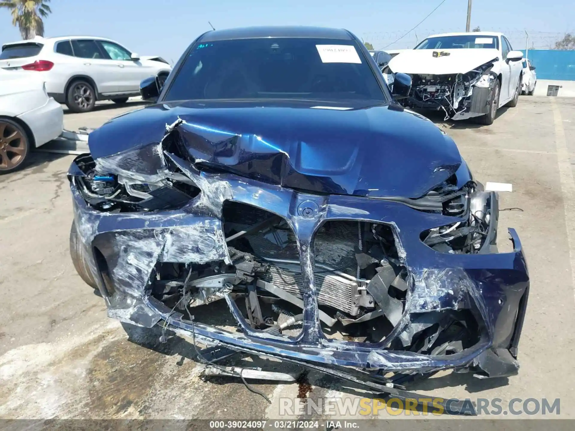 12 Photograph of a damaged car WBS43AY03PFP98223 BMW M3 2023