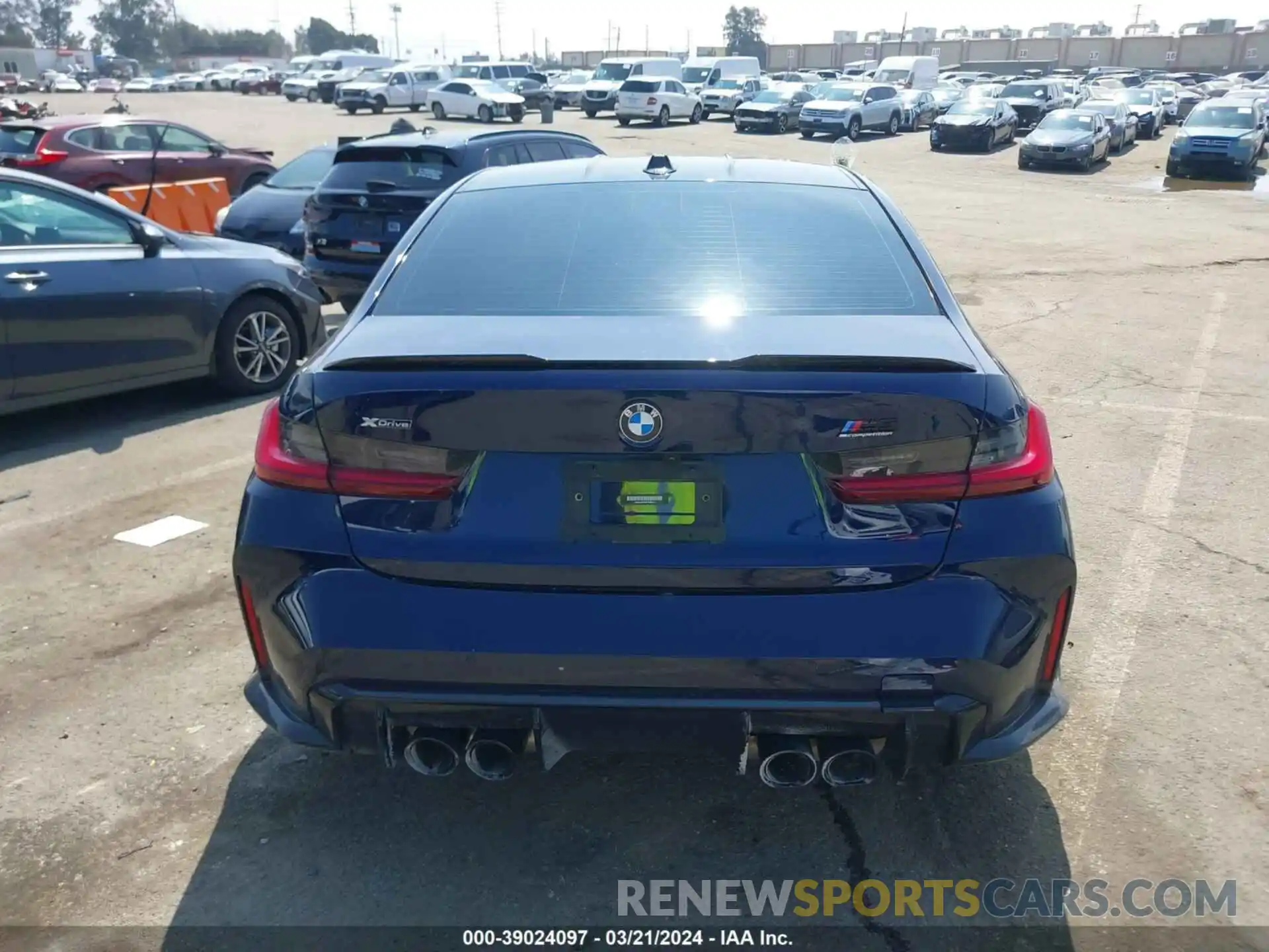 16 Photograph of a damaged car WBS43AY03PFP98223 BMW M3 2023