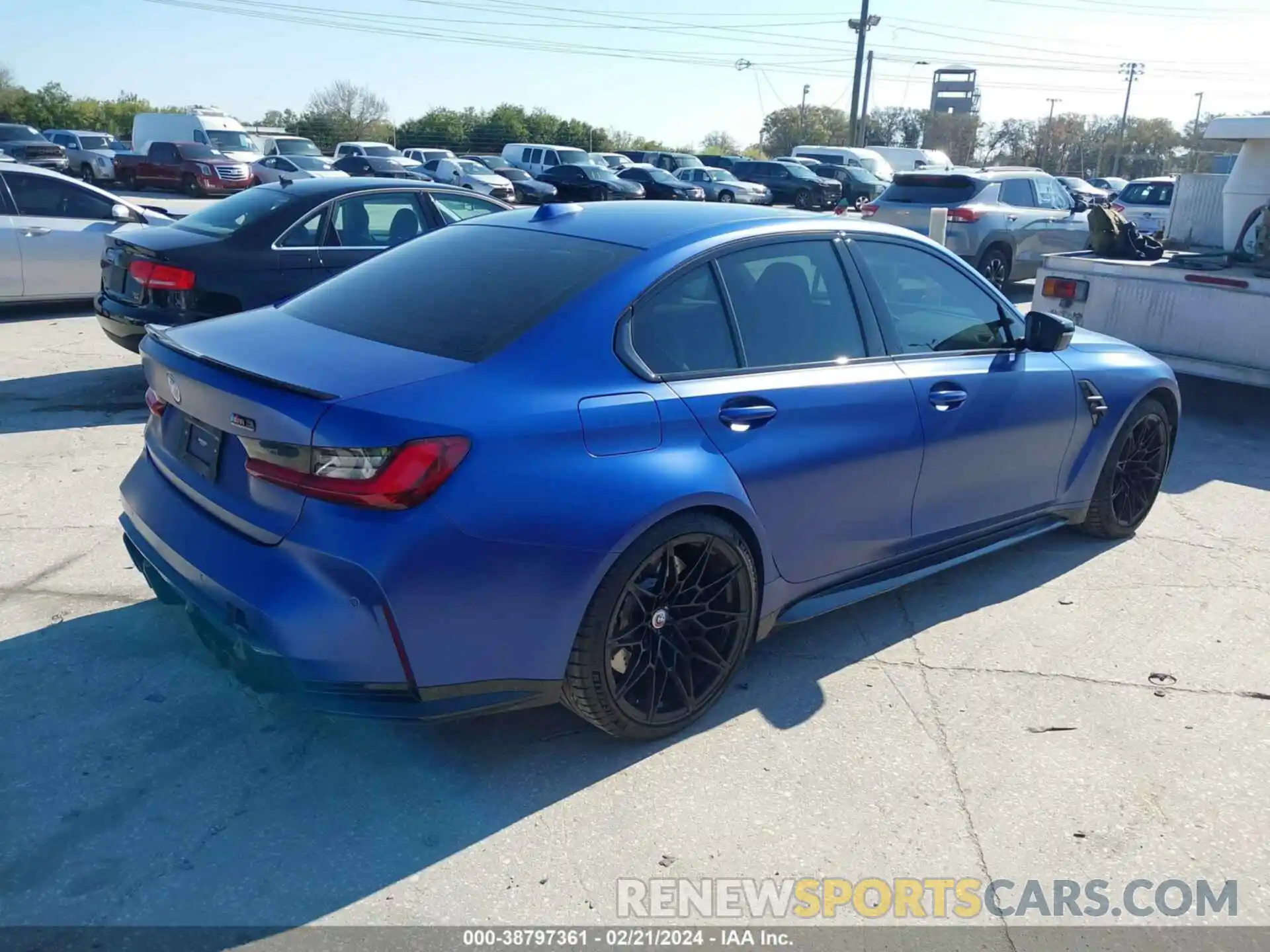 4 Photograph of a damaged car WBS43AY07PFN85064 BMW M3 2023