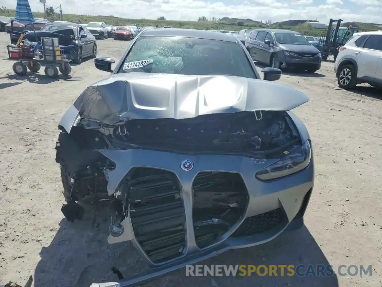 5 Photograph of a damaged car WBS53AY06PFP03299 BMW M3 2023