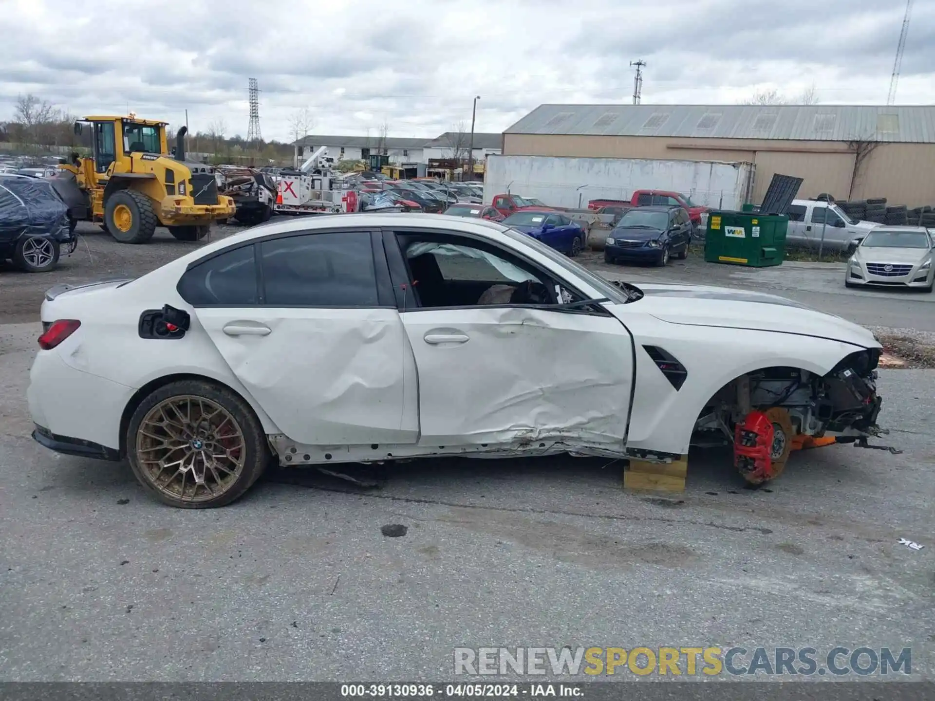 14 Photograph of a damaged car WBS63AY06RFR07219 BMW M3 2024