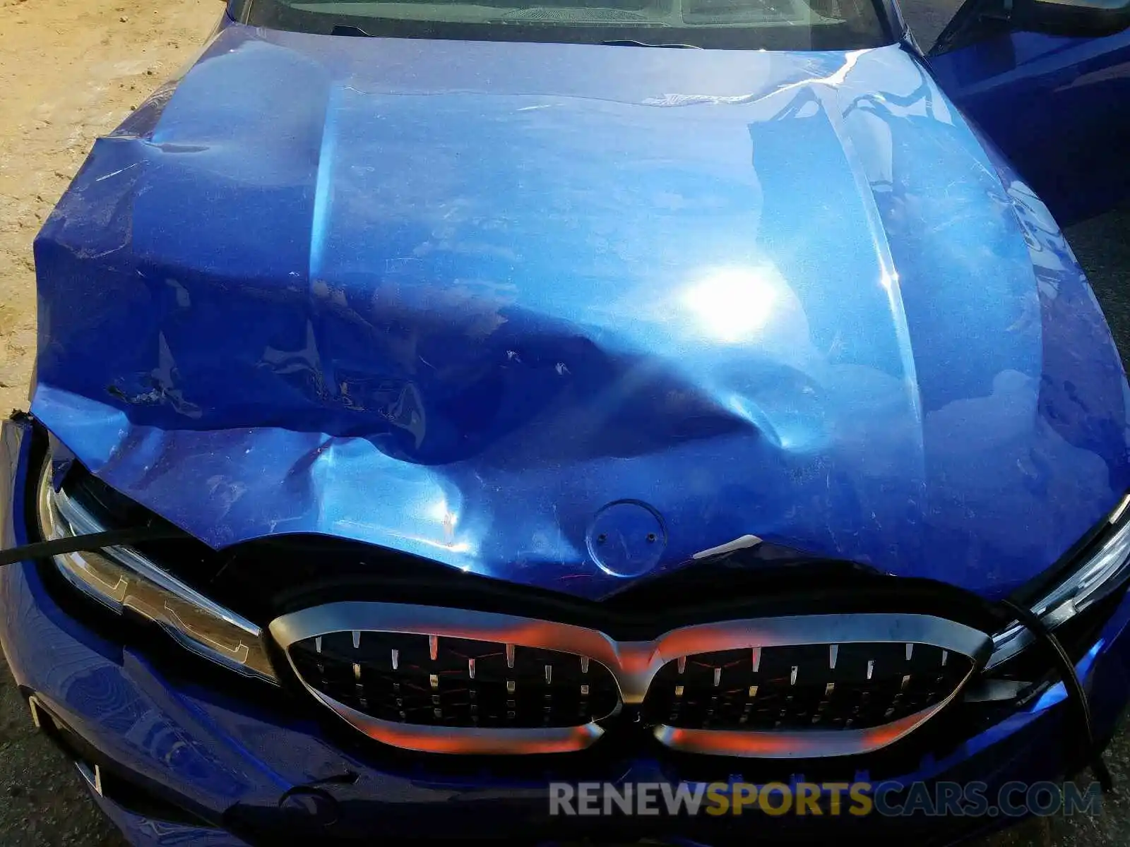7 Фотография поврежденного автомобиля 3MW5U7J00L8B23676 BMW M340I 2020