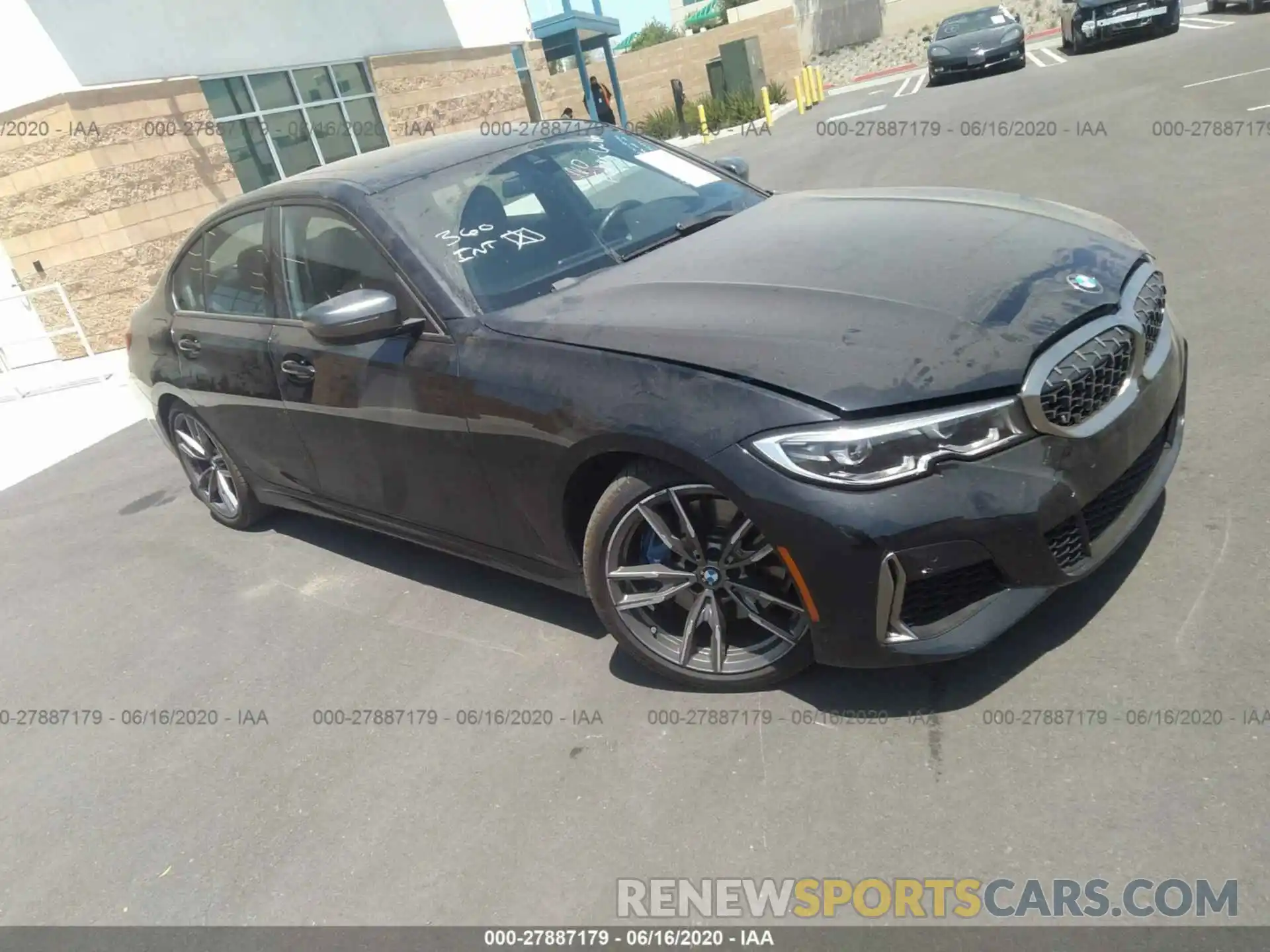 1 Photograph of a damaged car WBA5U7C00LA234682 BMW M340I 2020