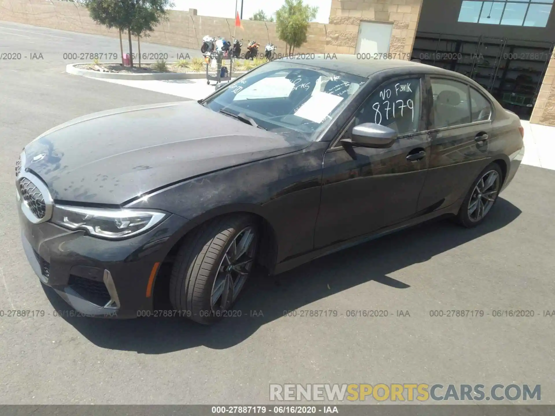 2 Photograph of a damaged car WBA5U7C00LA234682 BMW M340I 2020