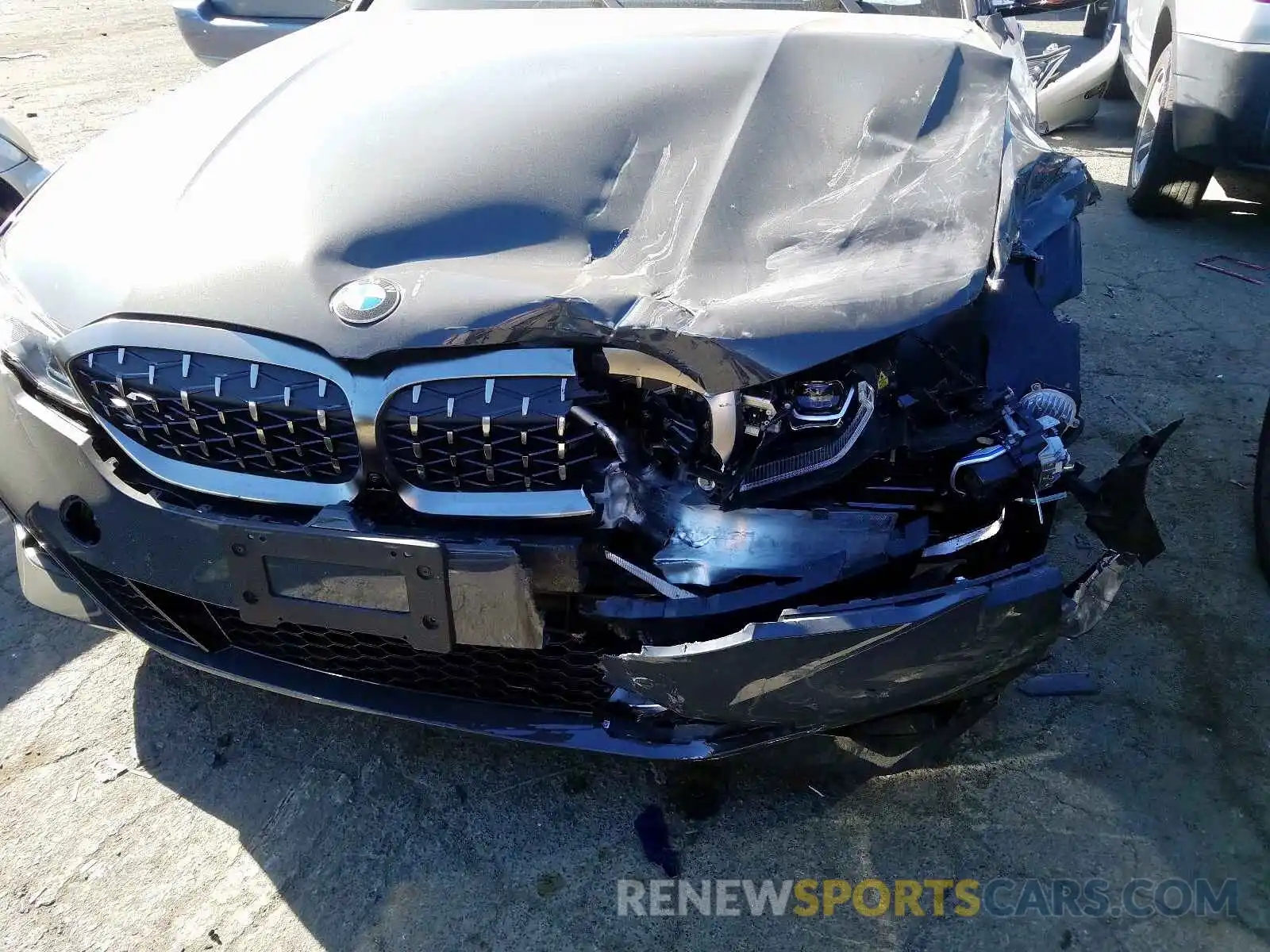 9 Фотография поврежденного автомобиля WBA5U7C00LAF54037 BMW M340I 2020
