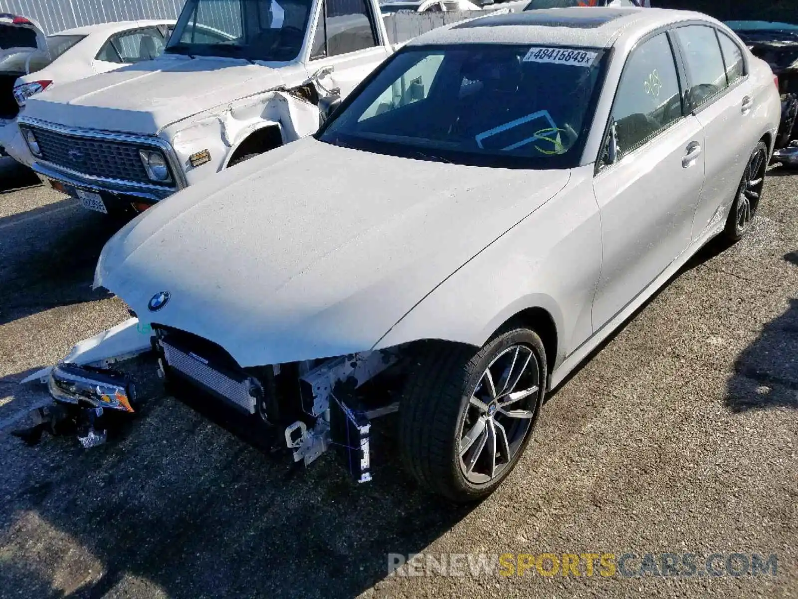 2 Photograph of a damaged car WBA5U7C00LFH14498 BMW M340I 2020