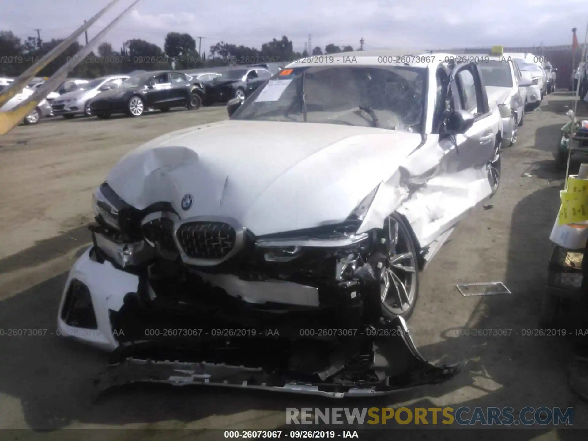 2 Photograph of a damaged car WBA5U7C01LA234688 BMW M340I 2020