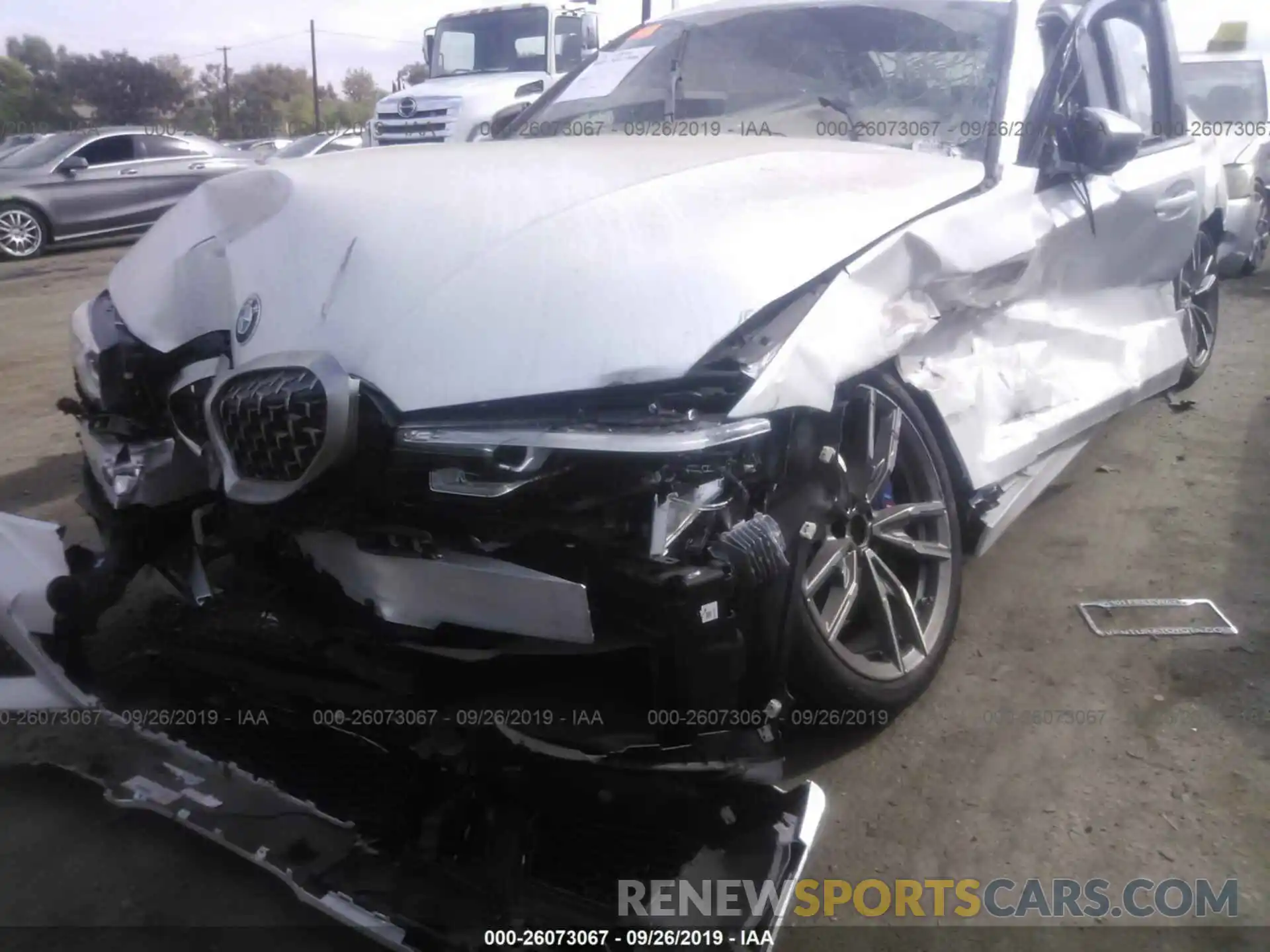 6 Photograph of a damaged car WBA5U7C01LA234688 BMW M340I 2020