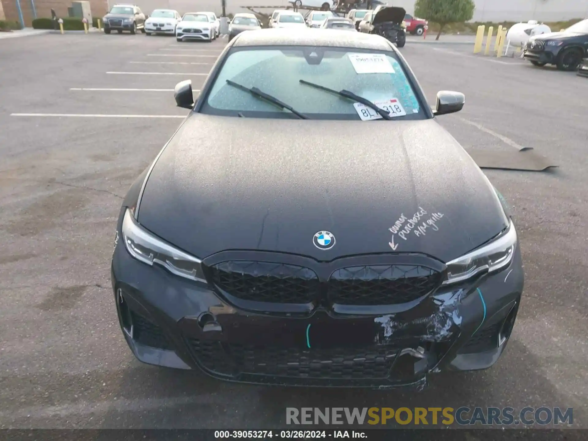 13 Photograph of a damaged car WBA5U7C02LAF54248 BMW M340I 2020