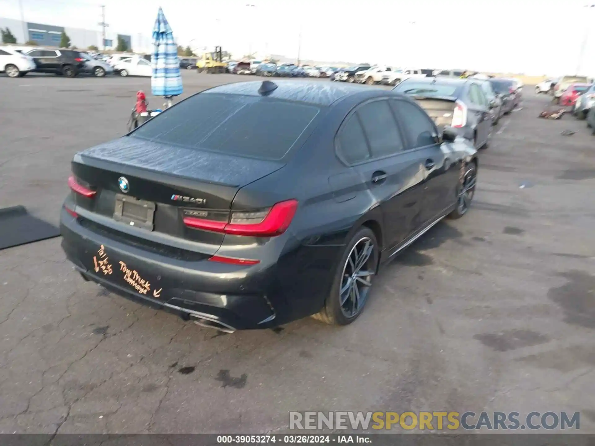 4 Photograph of a damaged car WBA5U7C02LAF54248 BMW M340I 2020