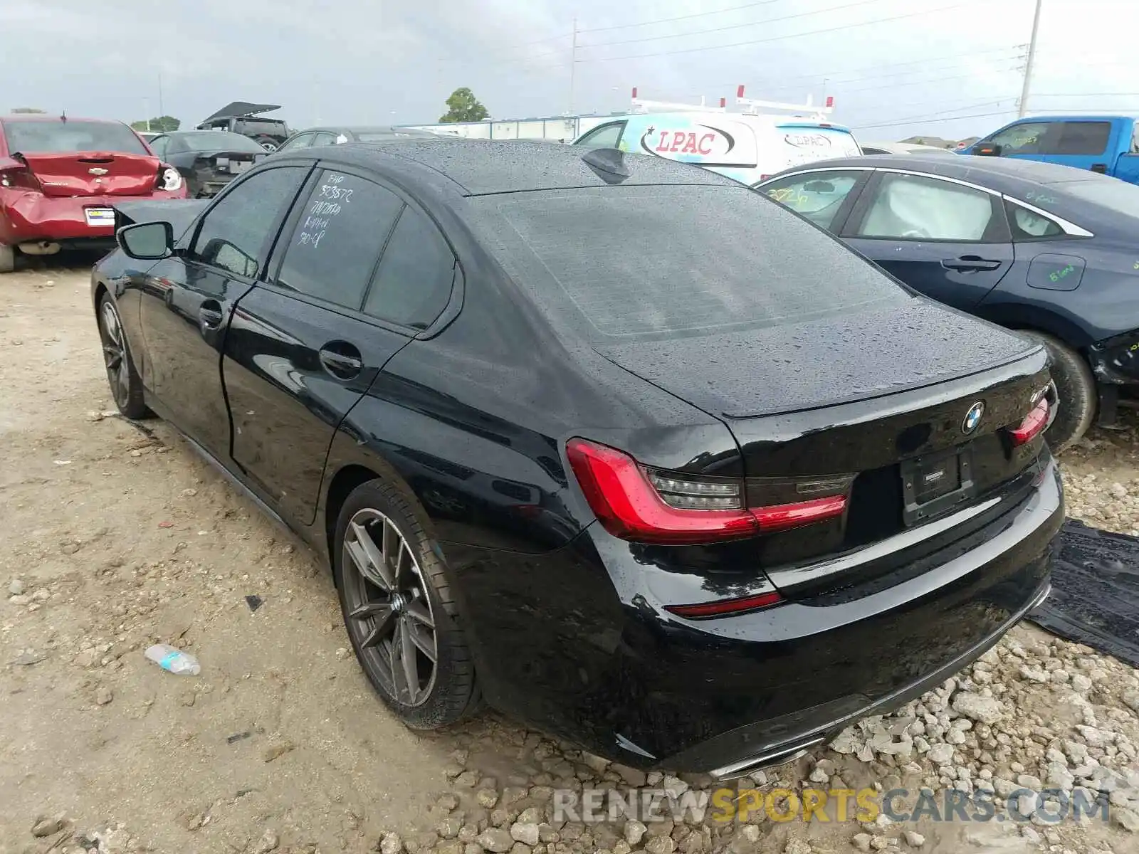 3 Photograph of a damaged car WBA5U7C02LFH54730 BMW M340I 2020