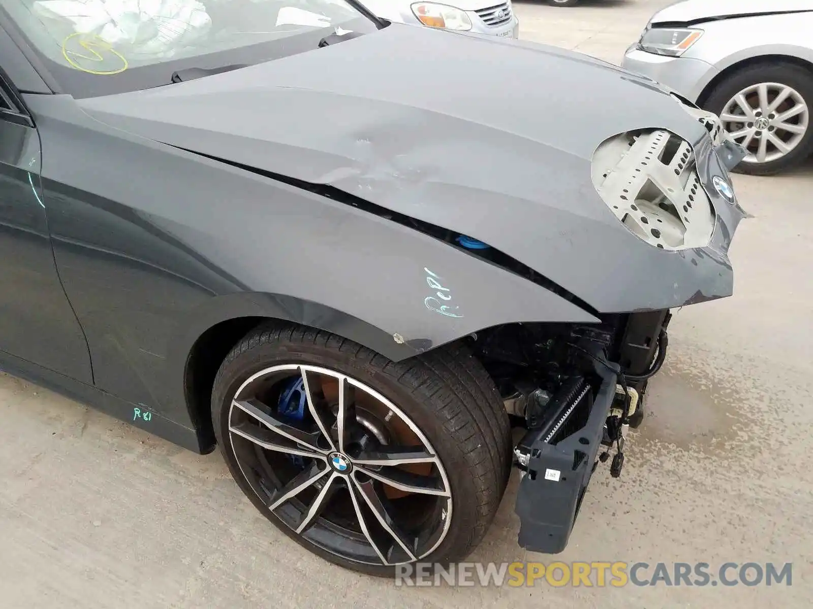 9 Photograph of a damaged car WBA5U7C03LA234157 BMW M340I 2020