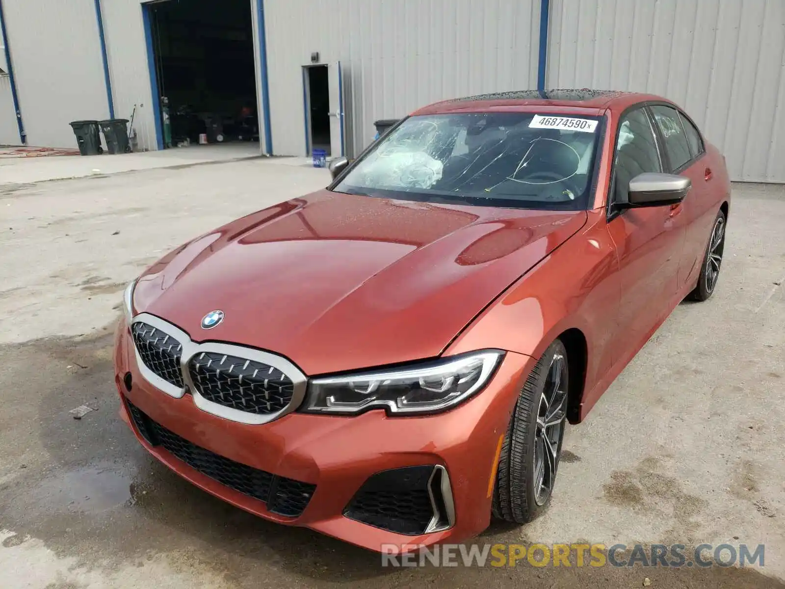 2 Photograph of a damaged car WBA5U7C03LFH63517 BMW M340I 2020