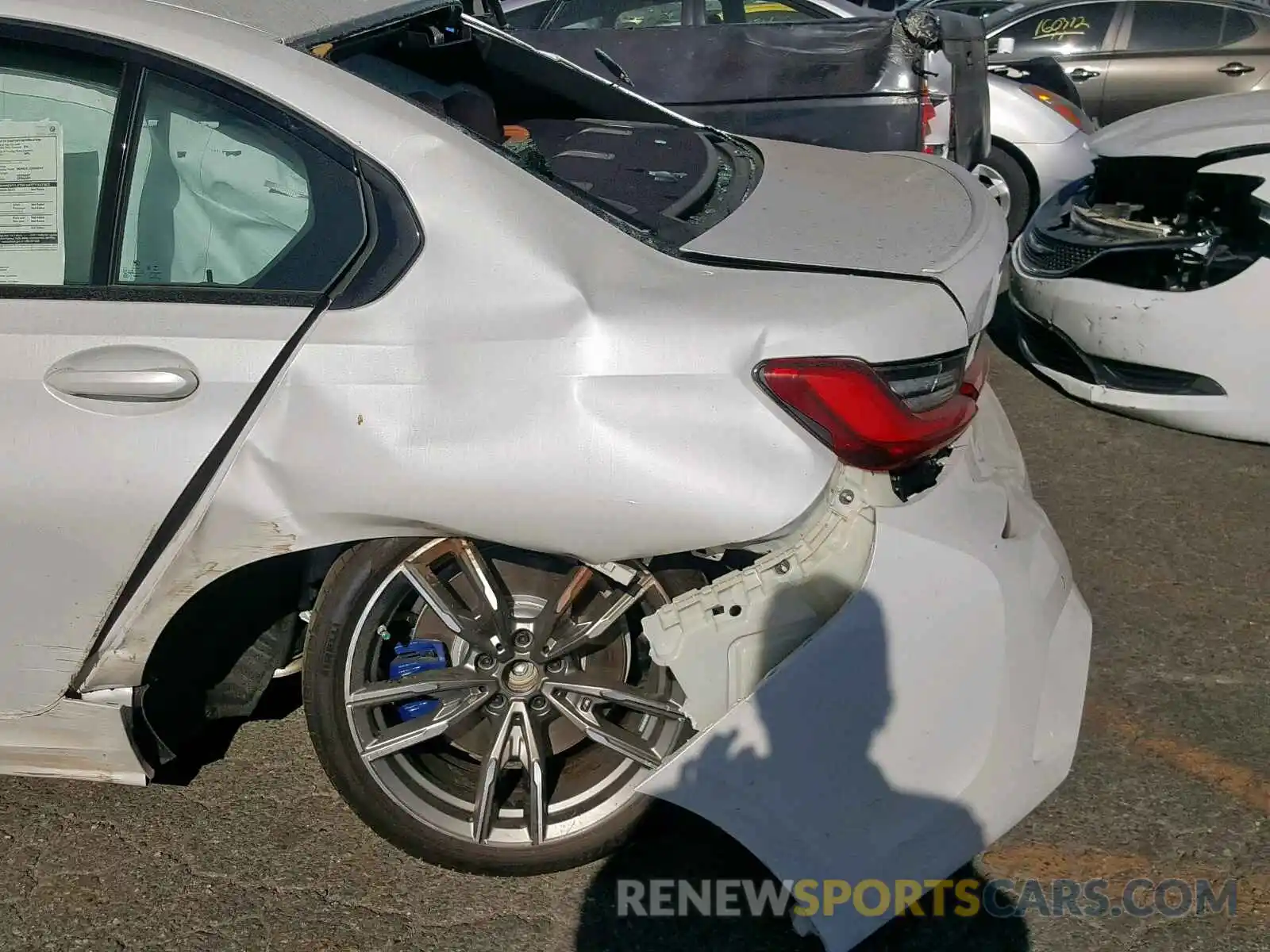 9 Photograph of a damaged car WBA5U7C04LFH06999 BMW M340I 2020