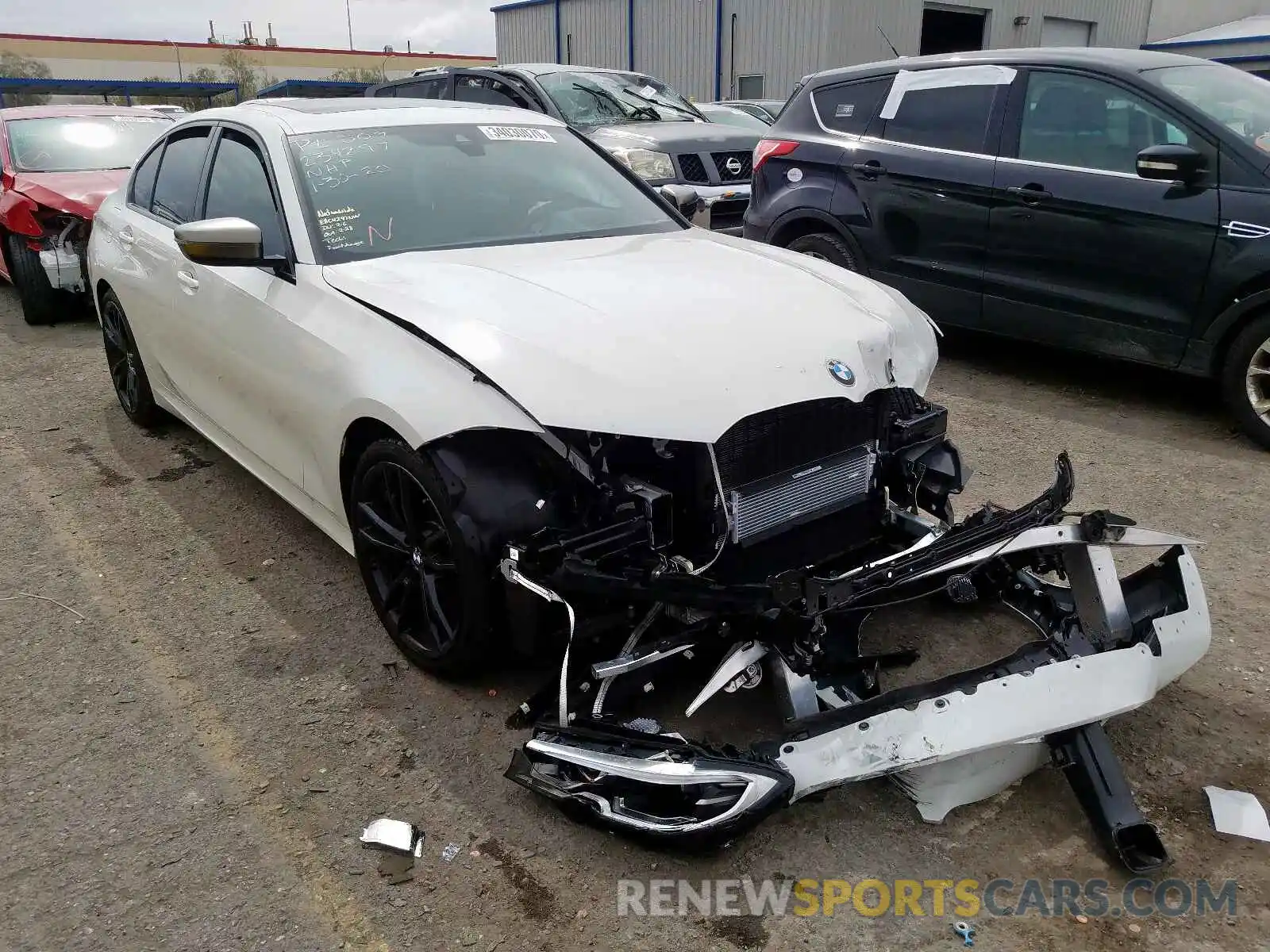 1 Photograph of a damaged car WBA5U7C08LA234297 BMW M340I 2020