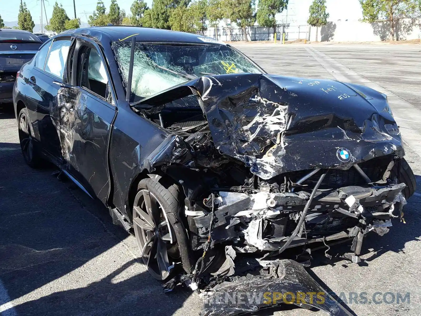 1 Photograph of a damaged car WBA5U7C08LAF54125 BMW M340I 2020