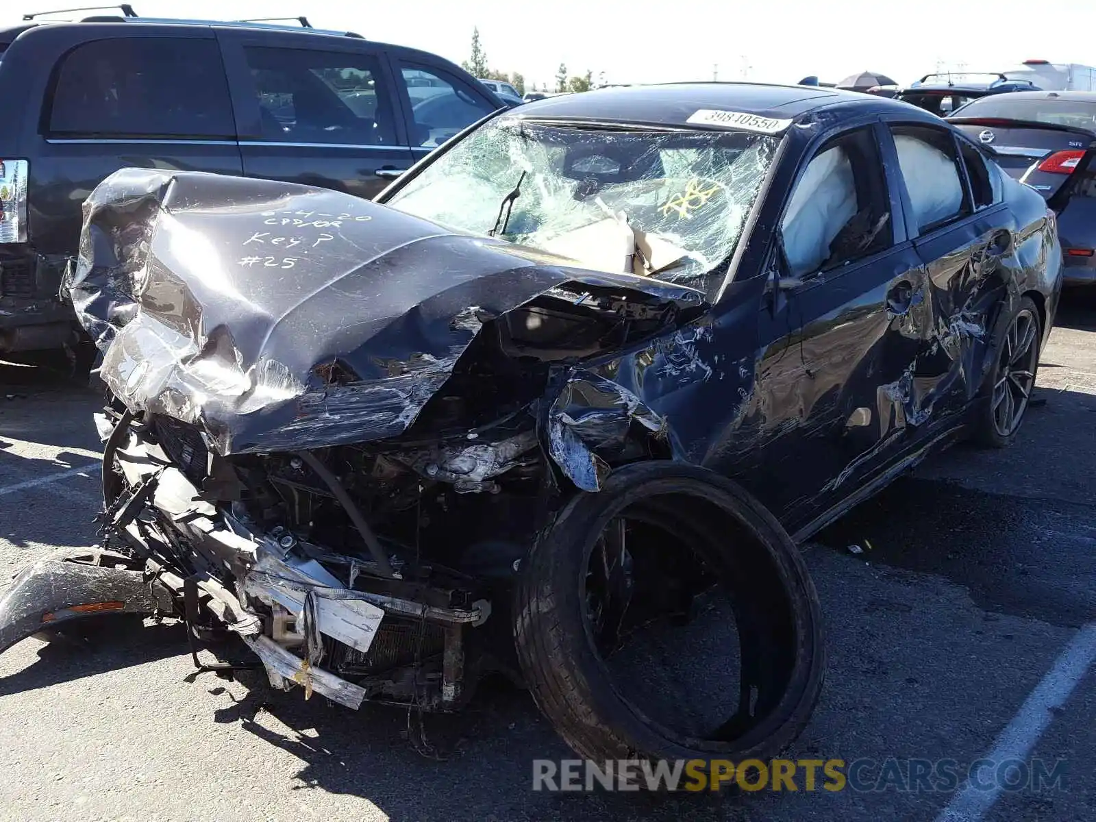 2 Фотография поврежденного автомобиля WBA5U7C08LAF54125 BMW M340I 2020