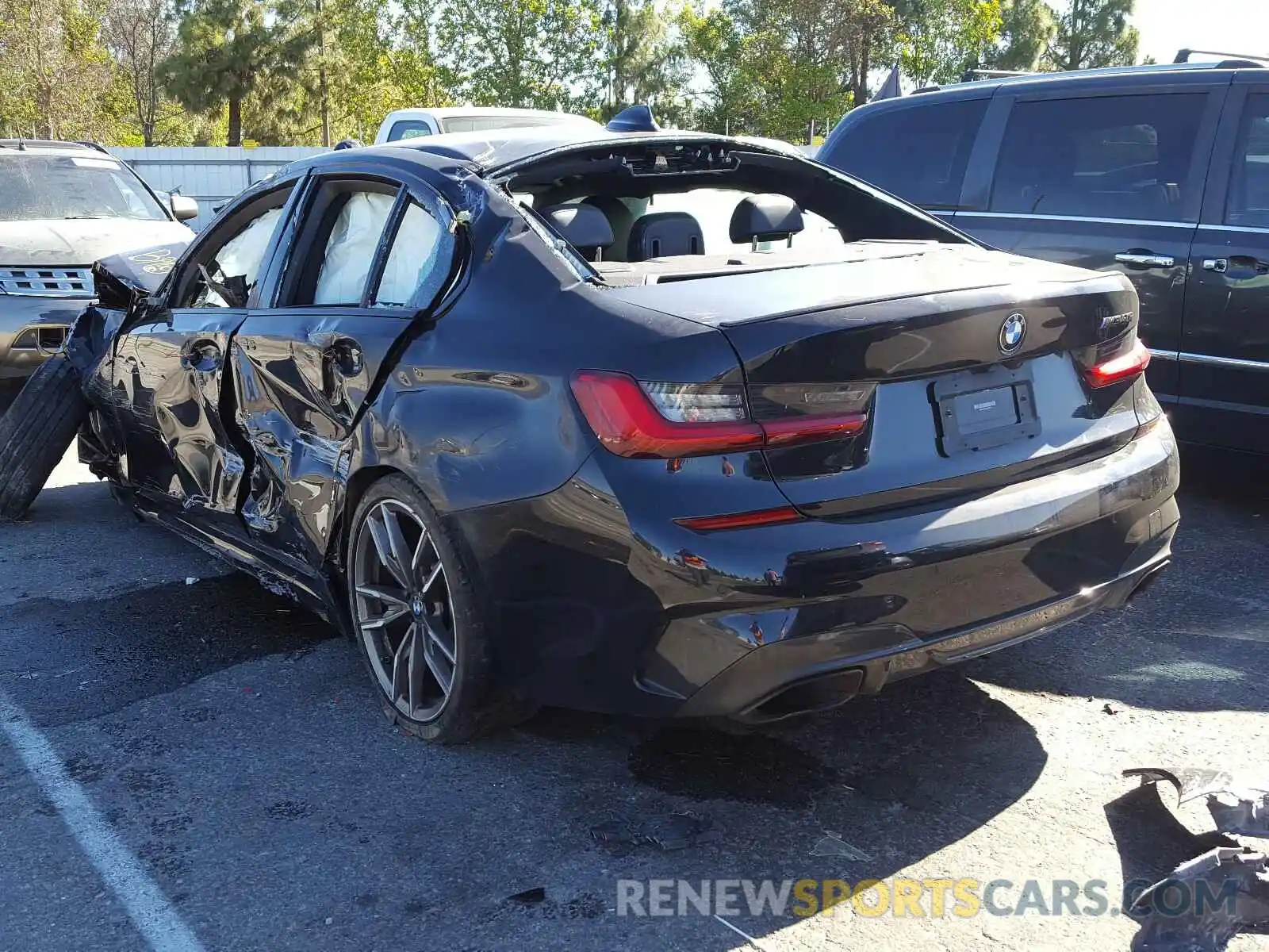 3 Фотография поврежденного автомобиля WBA5U7C08LAF54125 BMW M340I 2020