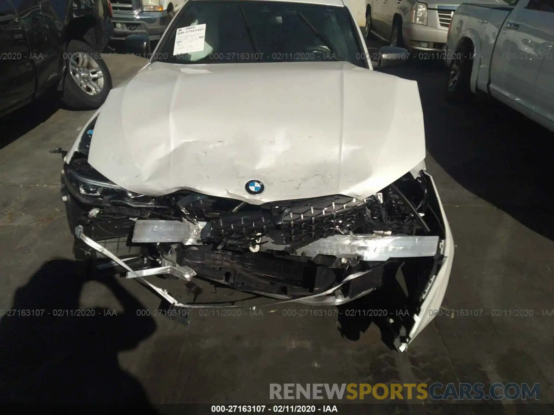 6 Photograph of a damaged car WBA5U7C08LFH38029 BMW M340I 2020