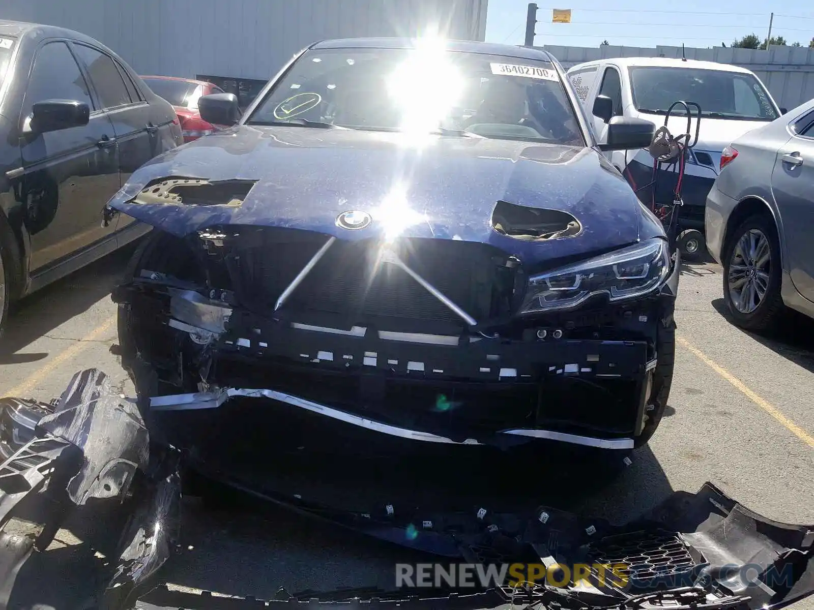 9 Фотография поврежденного автомобиля WBA5U7C09LFH77891 BMW M340I 2020