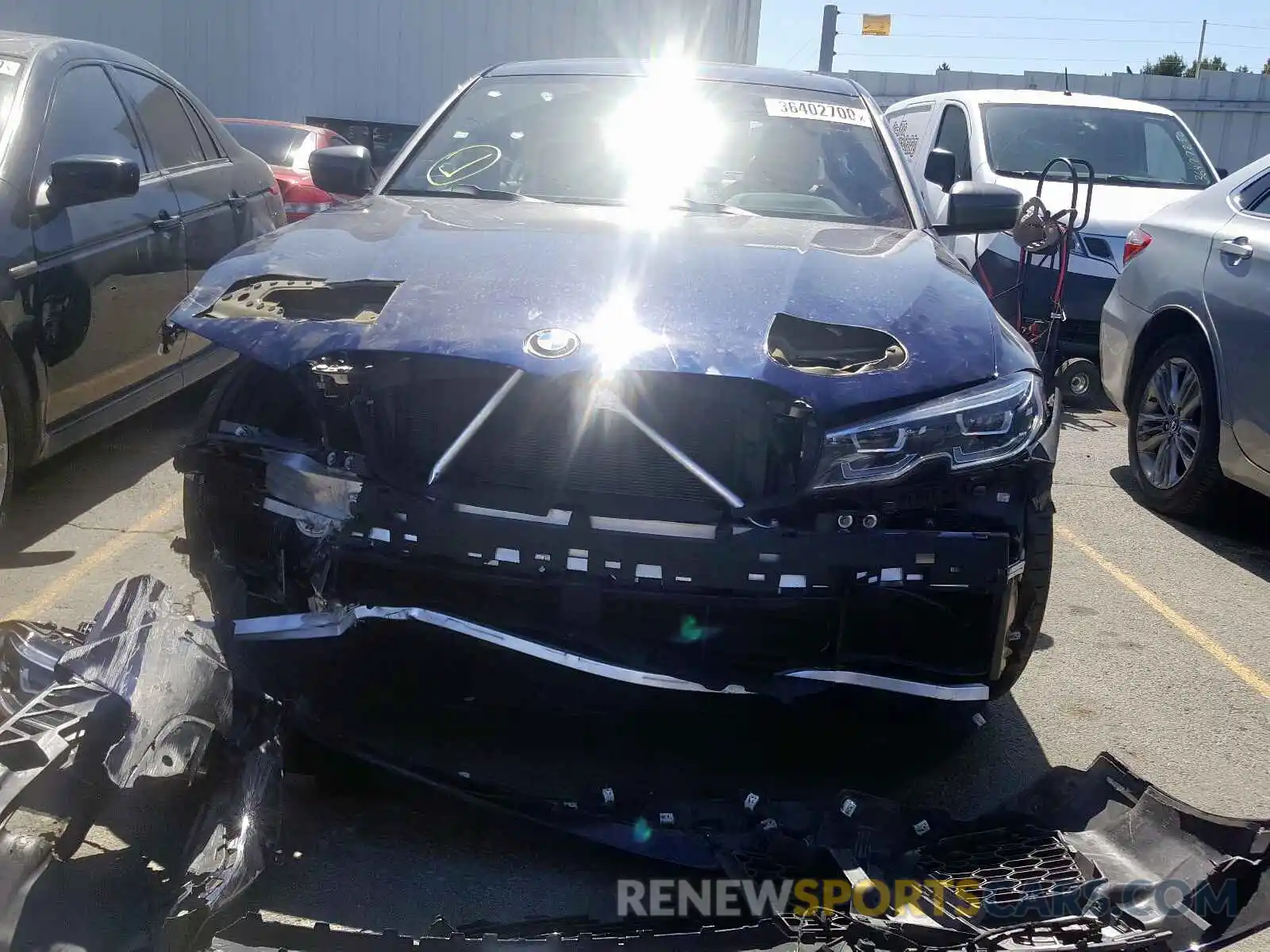 9 Photograph of a damaged car WBA5U7C09LFH77891 BMW M340I 2020