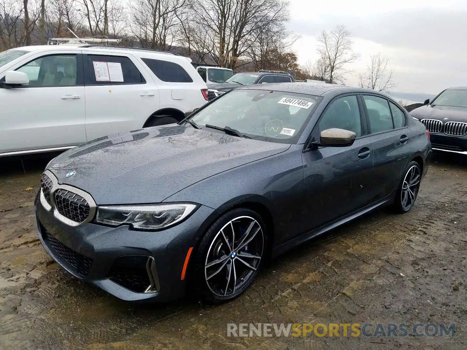 2 Photograph of a damaged car WBA5U7C0XLA234687 BMW M340I 2020