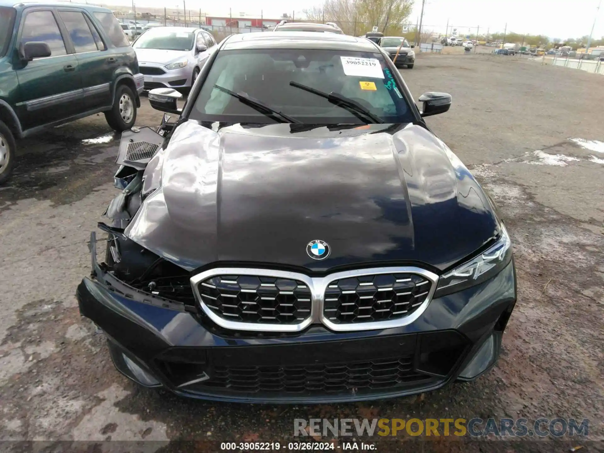 11 Photograph of a damaged car 3MW49FS08P8C99046 BMW M340I 2023