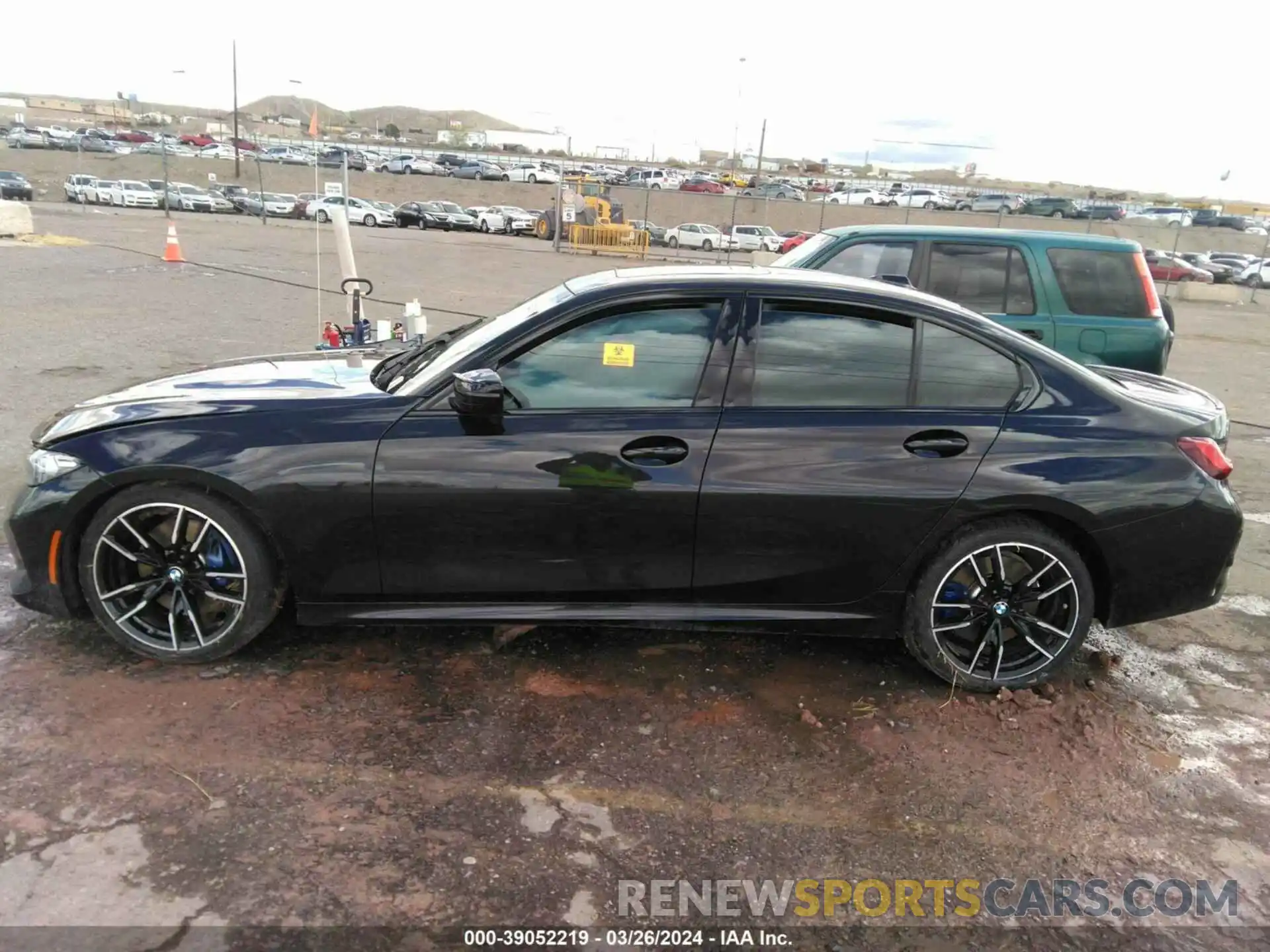 13 Фотография поврежденного автомобиля 3MW49FS08P8C99046 BMW M340I 2023