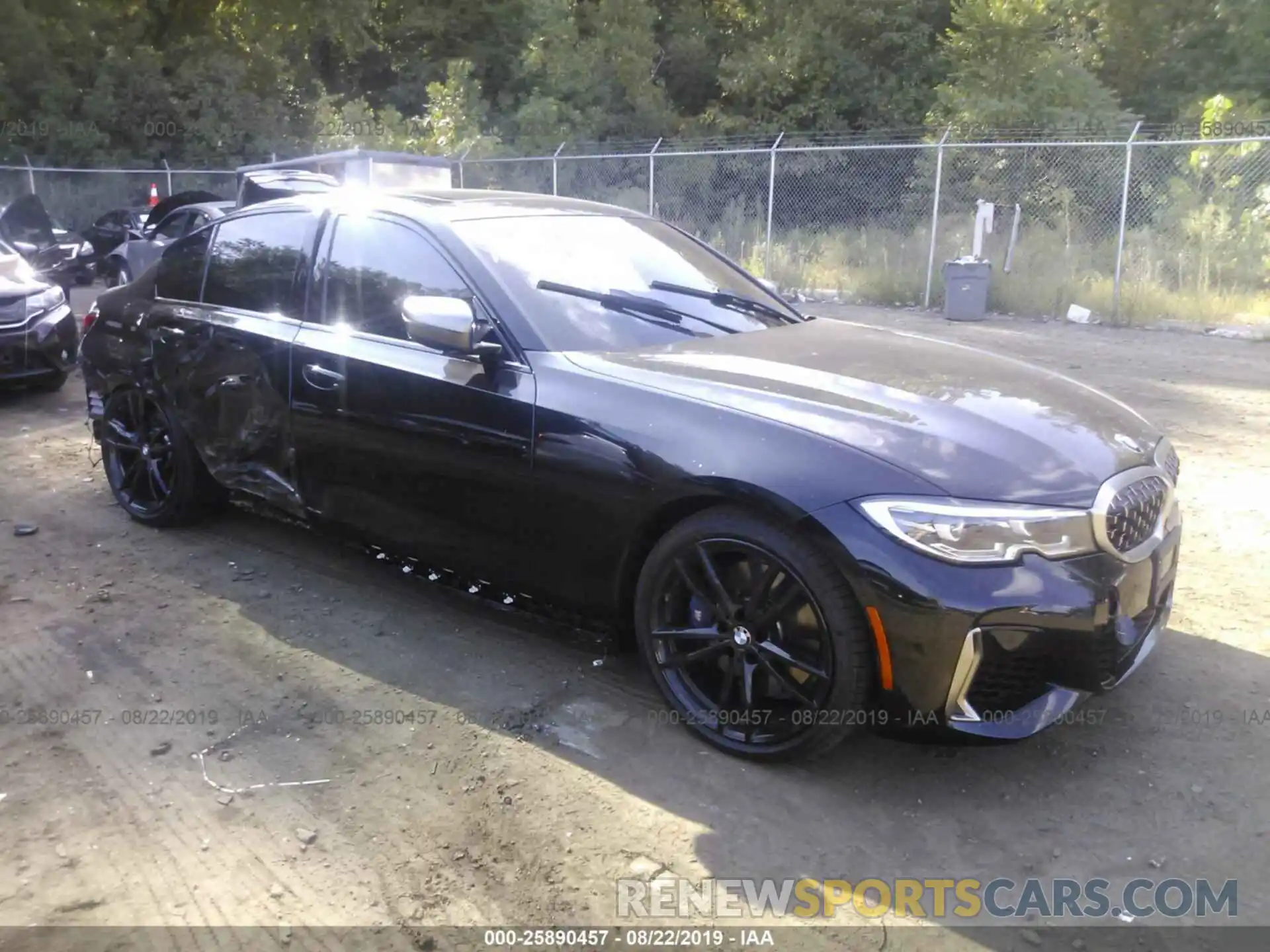 1 Photograph of a damaged car WBA5U9C01LA379337 BMW M340XI 2020