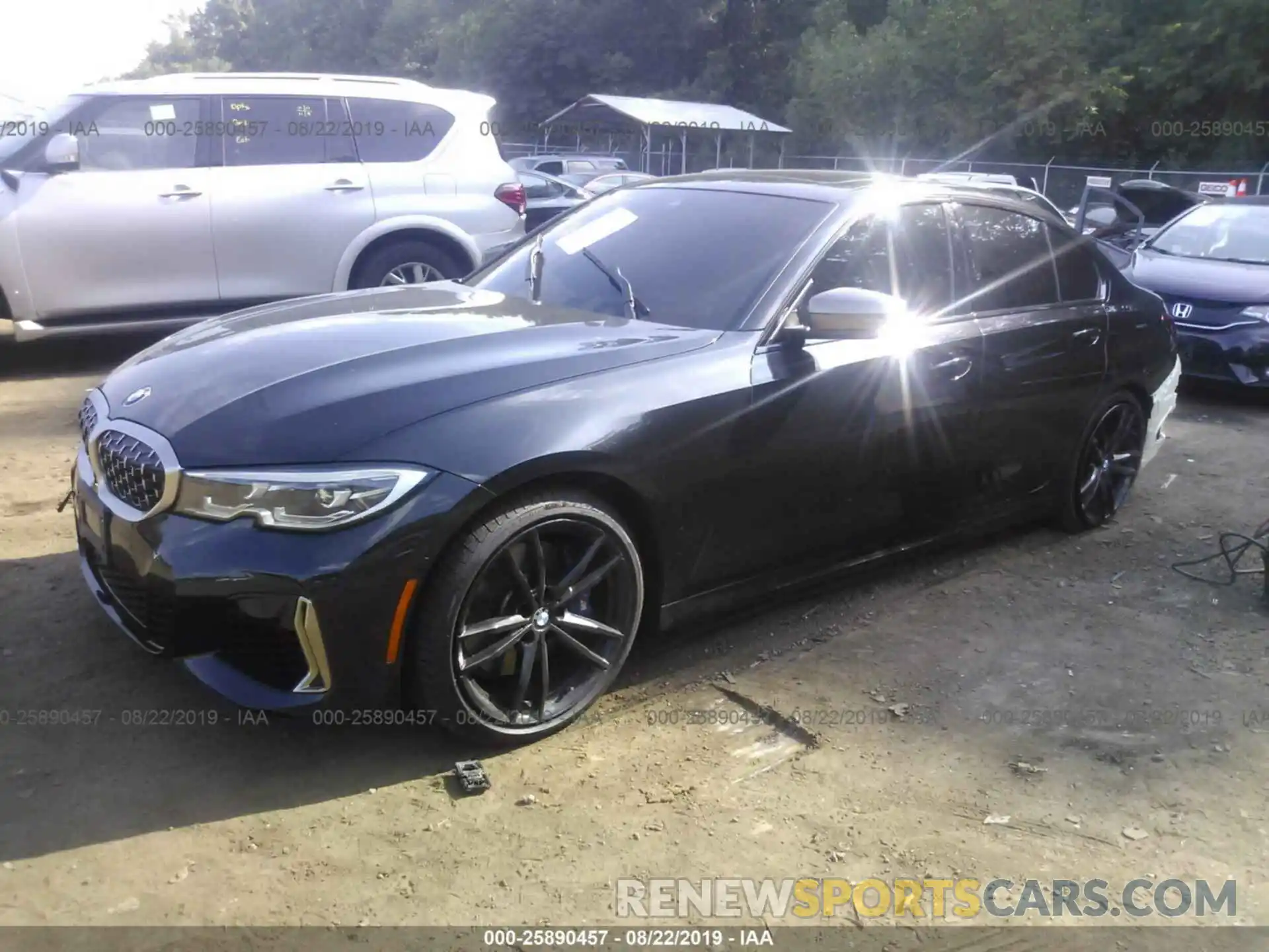 2 Photograph of a damaged car WBA5U9C01LA379337 BMW M340XI 2020