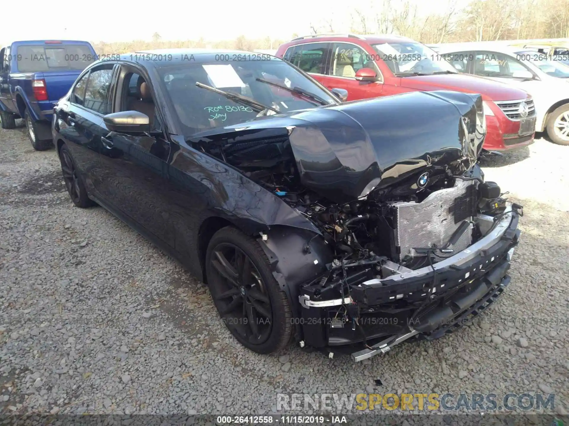 1 Photograph of a damaged car WBA5U9C03LFH11381 BMW M340XI 2020