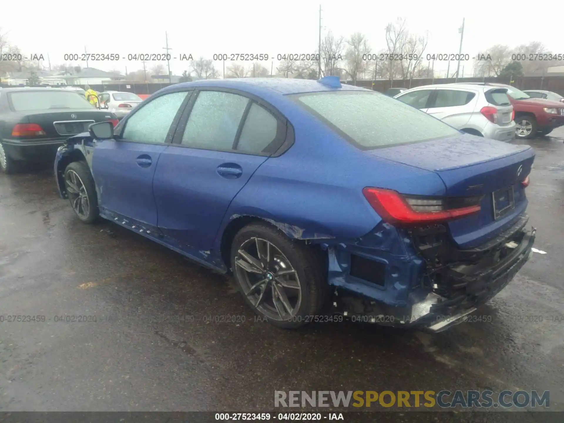 3 Photograph of a damaged car WBA5U9C06LFH16249 BMW M340XI 2020