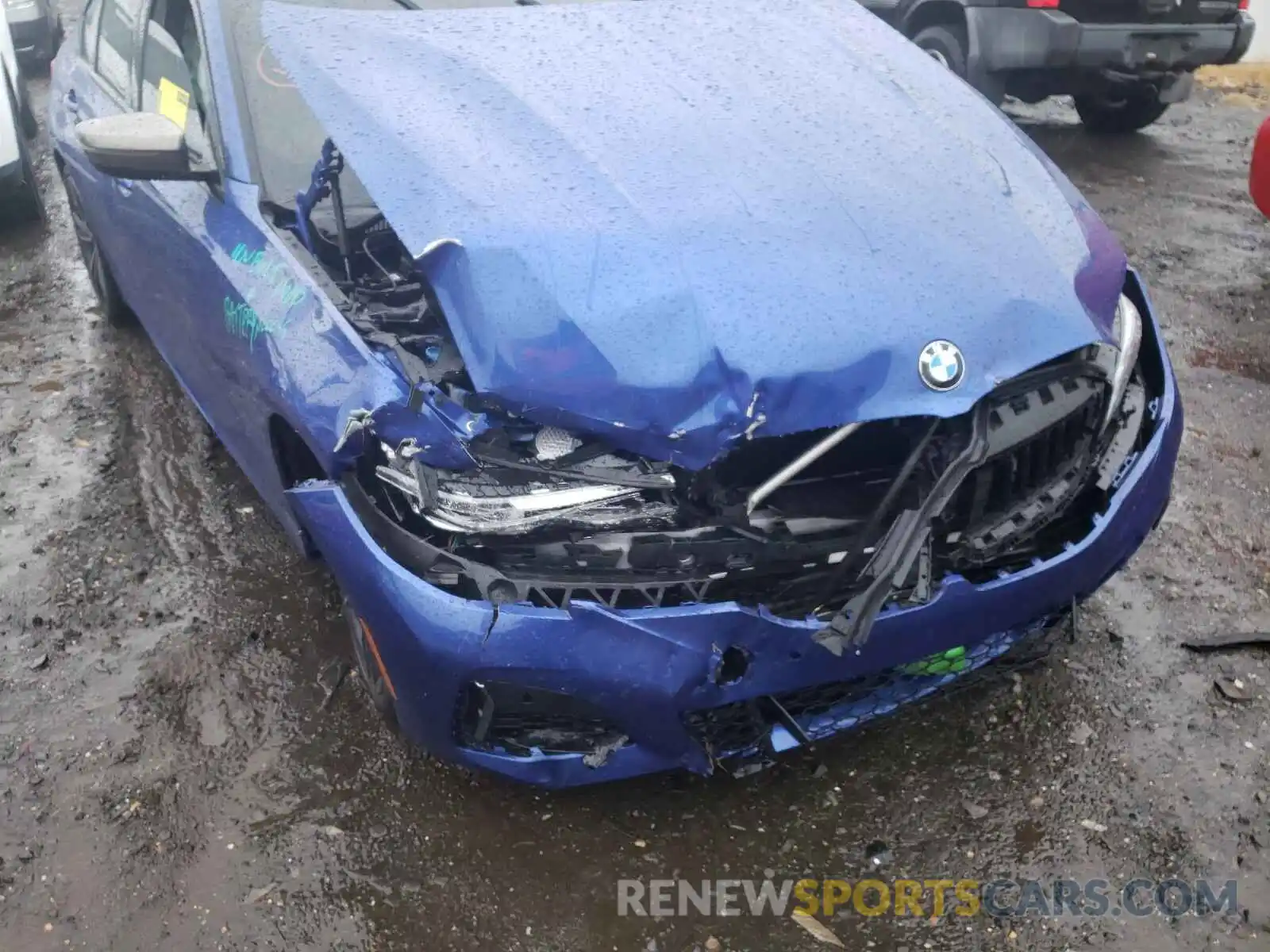 8 Photograph of a damaged car WBA5U9C09LFH85758 BMW M340XI 2020