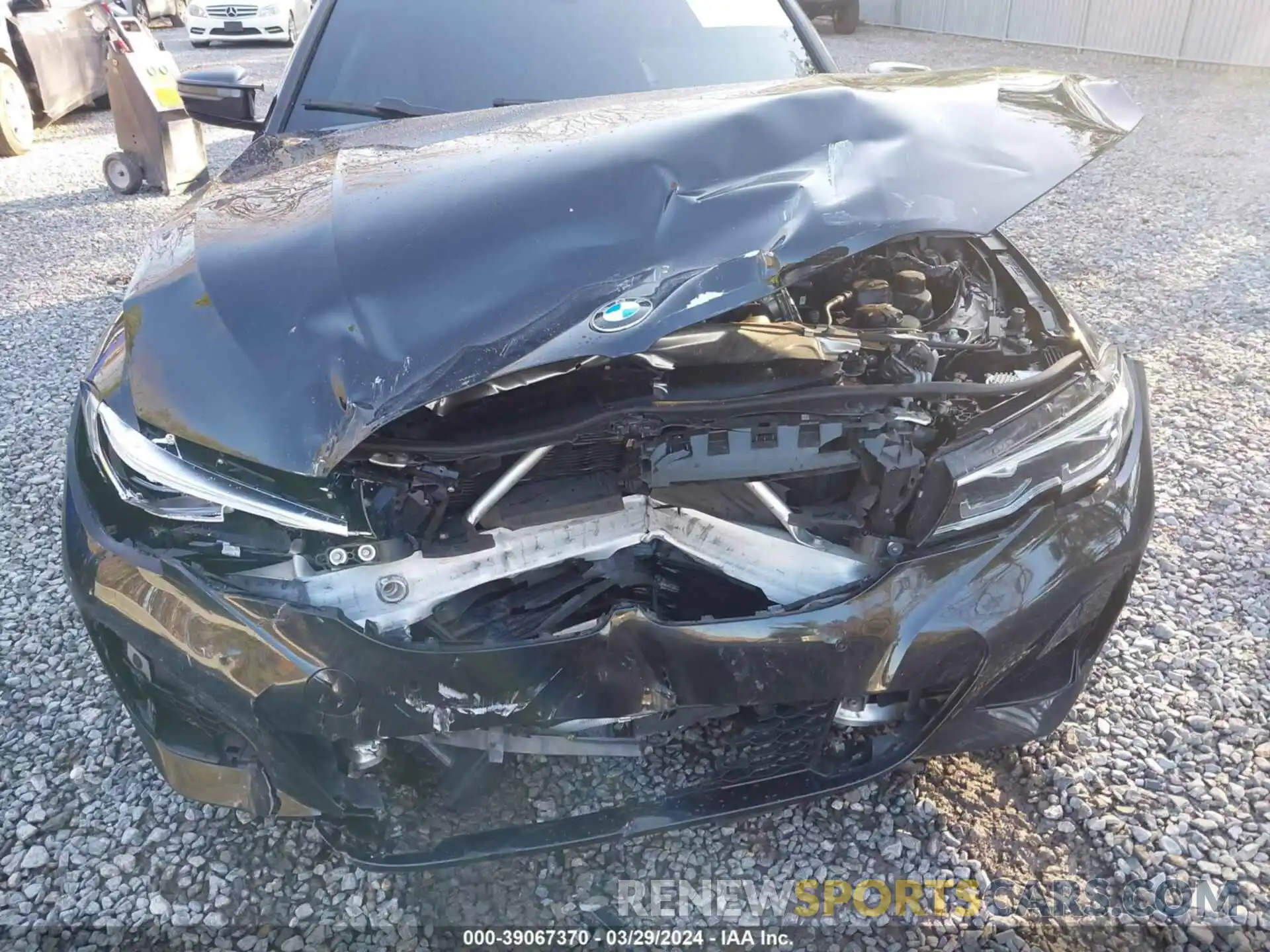 6 Фотография поврежденного автомобиля 3MW5U9J04M8B56001 BMW M340XI 2021