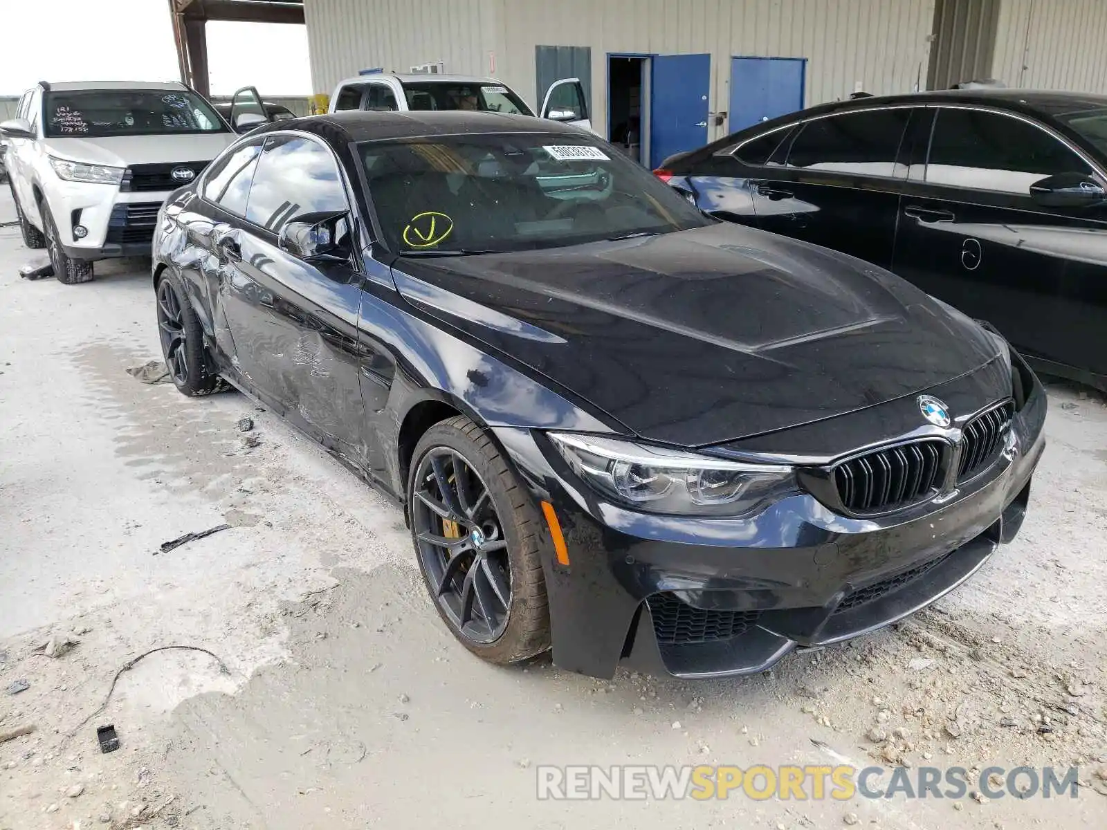 1 Photograph of a damaged car WBS3S7C51KAC09523 BMW M4 2019