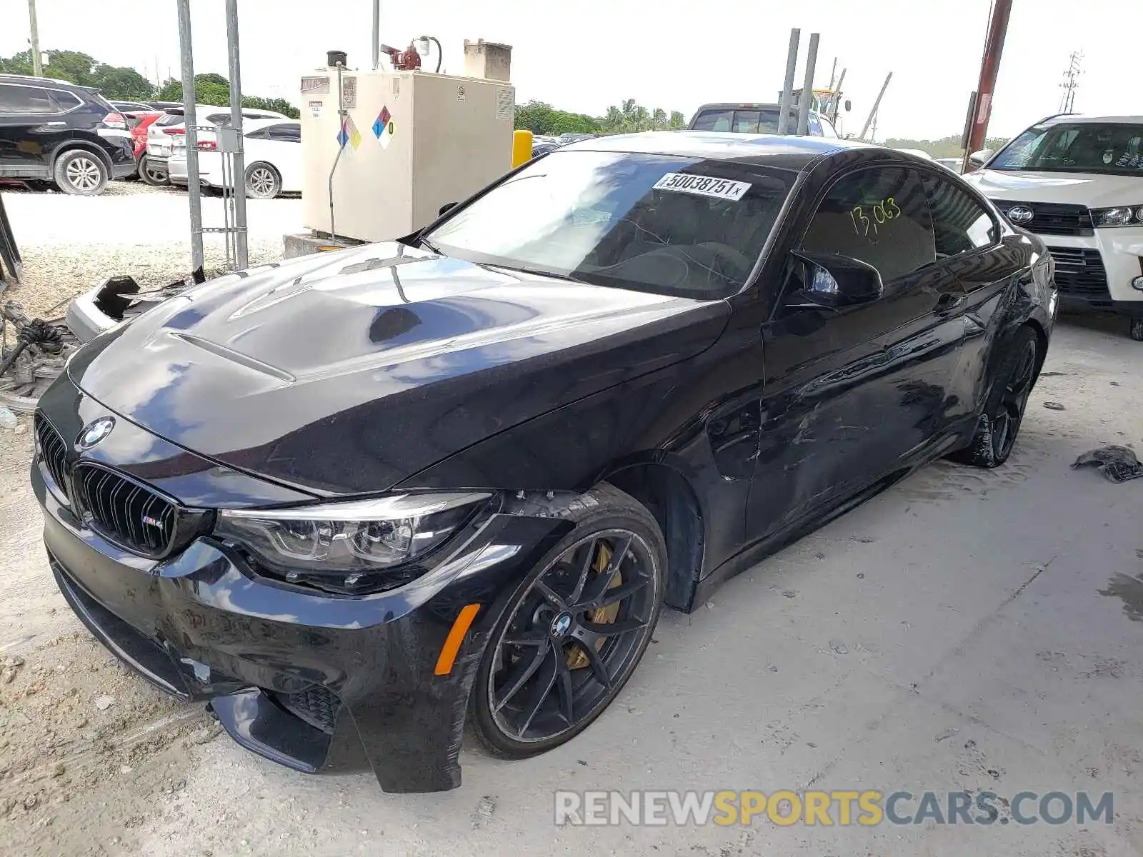 2 Photograph of a damaged car WBS3S7C51KAC09523 BMW M4 2019