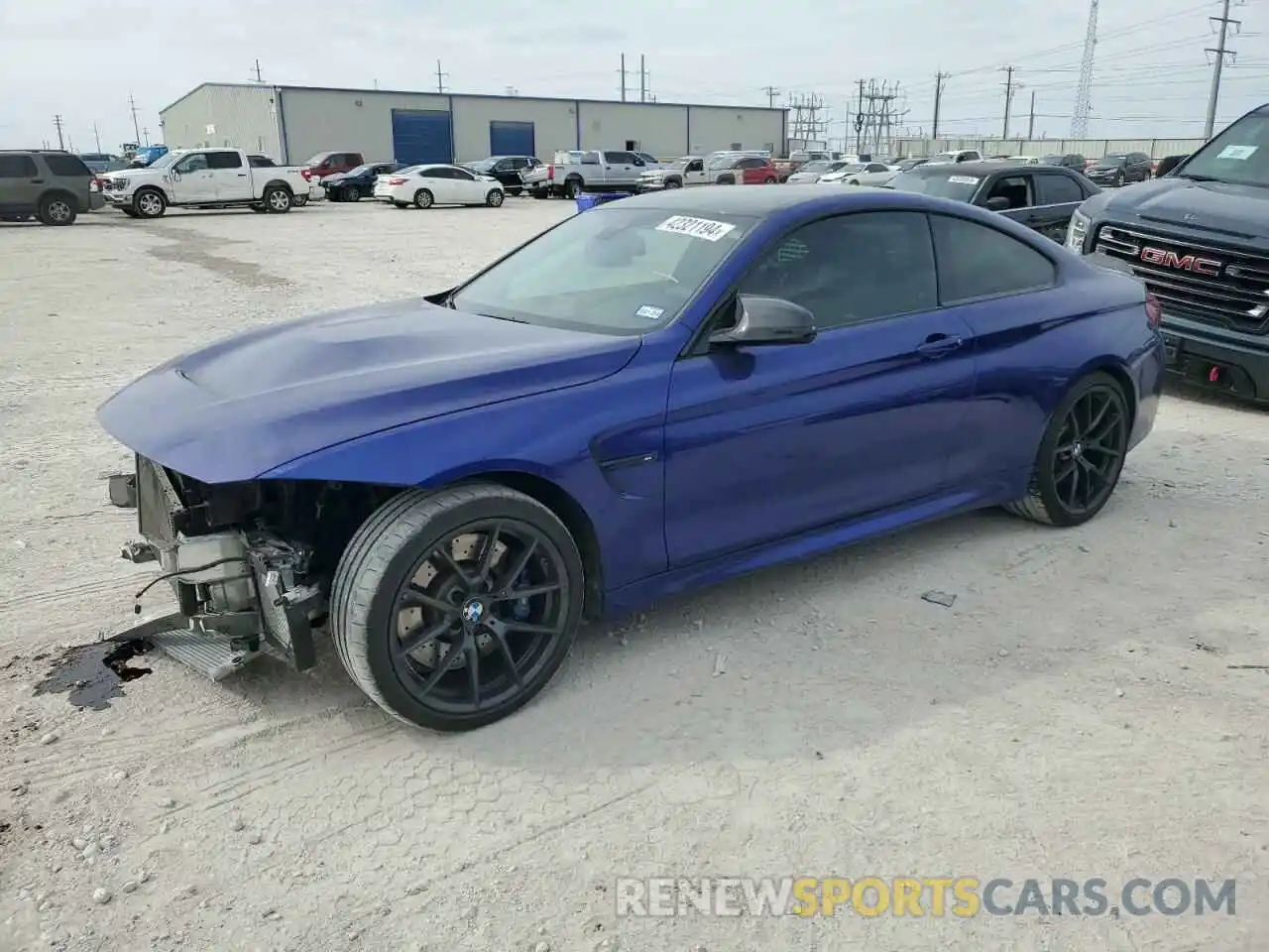 1 Photograph of a damaged car WBS3S7C51KAC09540 BMW M4 2019