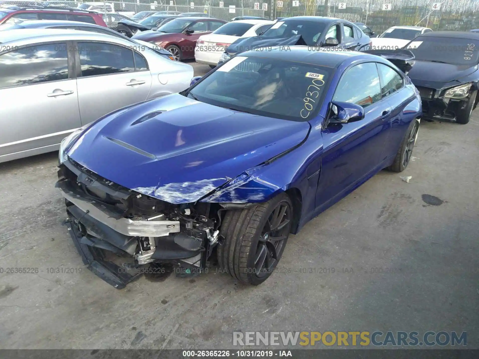 2 Photograph of a damaged car WBS3S7C52KAC09370 BMW M4 2019