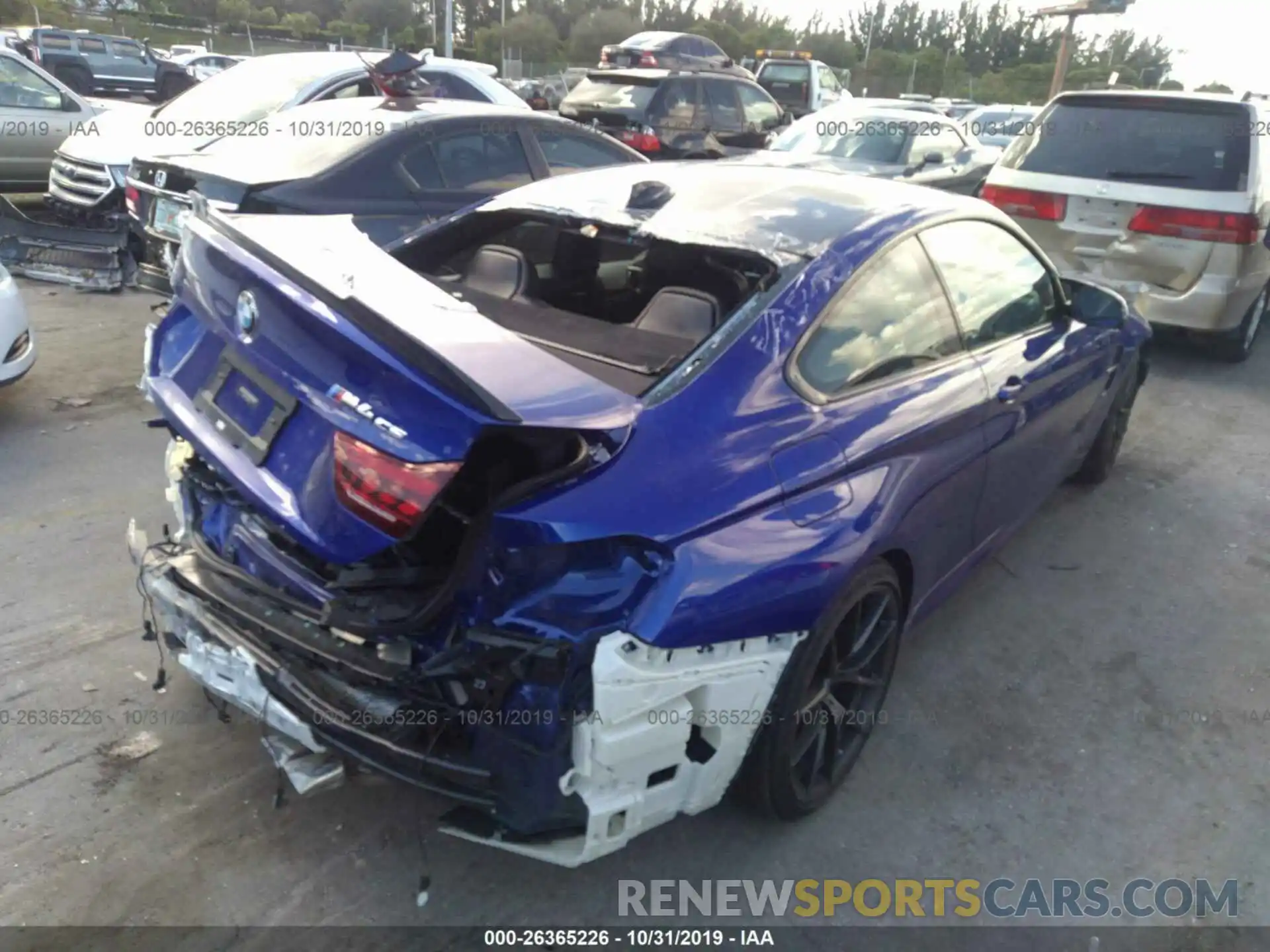 4 Photograph of a damaged car WBS3S7C52KAC09370 BMW M4 2019