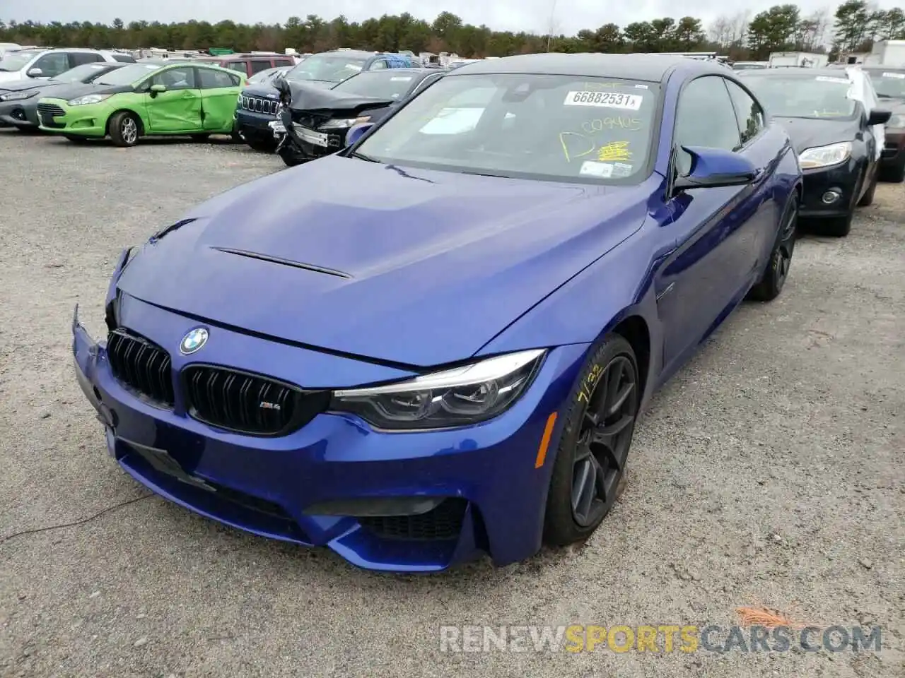 2 Photograph of a damaged car WBS3S7C56KAC09405 BMW M4 2019