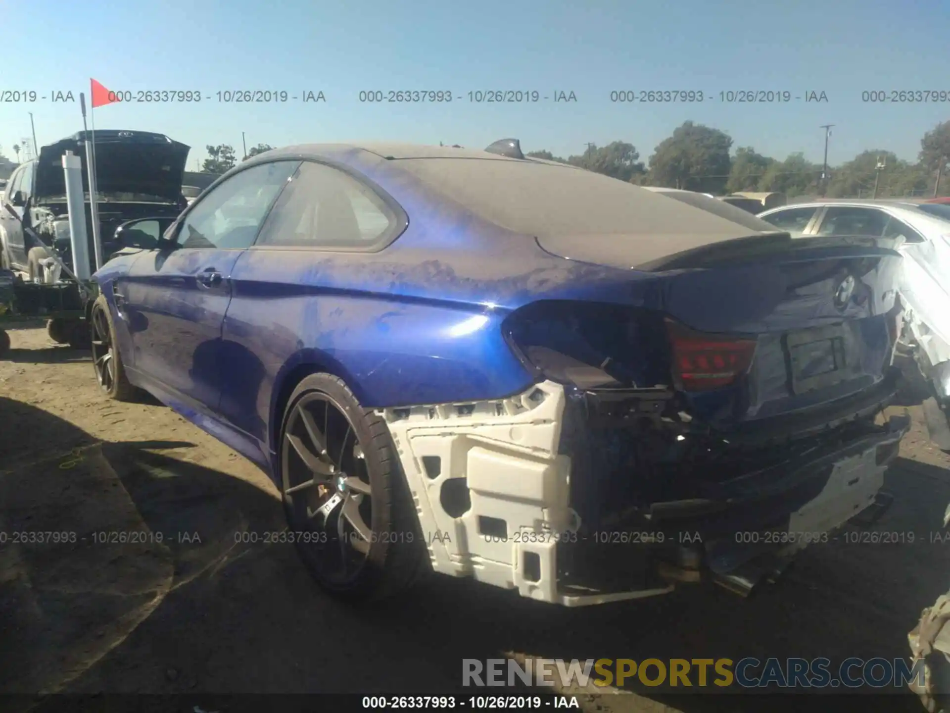 3 Photograph of a damaged car WBS3S7C56KAC09498 BMW M4 2019