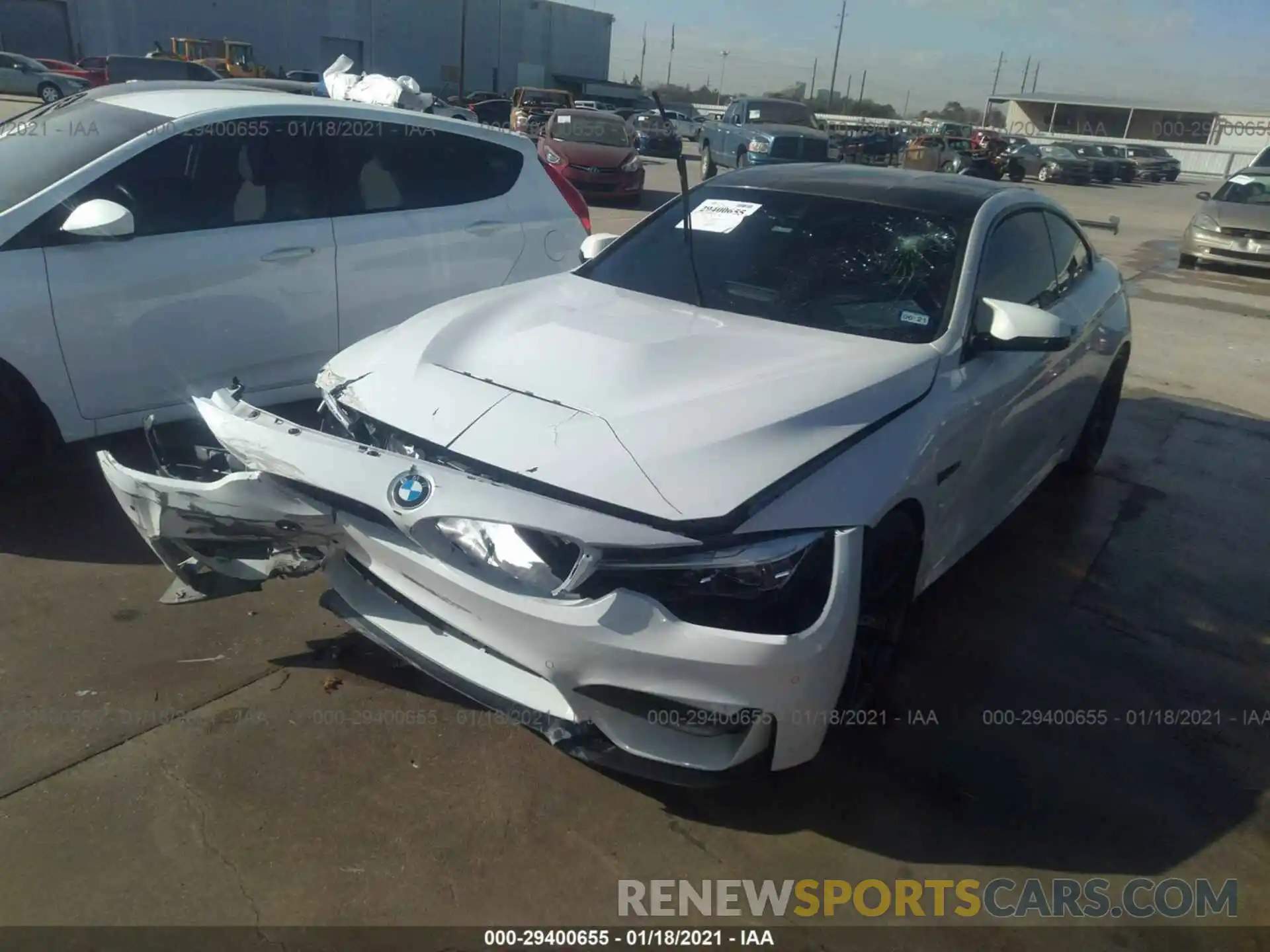 2 Photograph of a damaged car WBS3S7C56KAC09761 BMW M4 2019