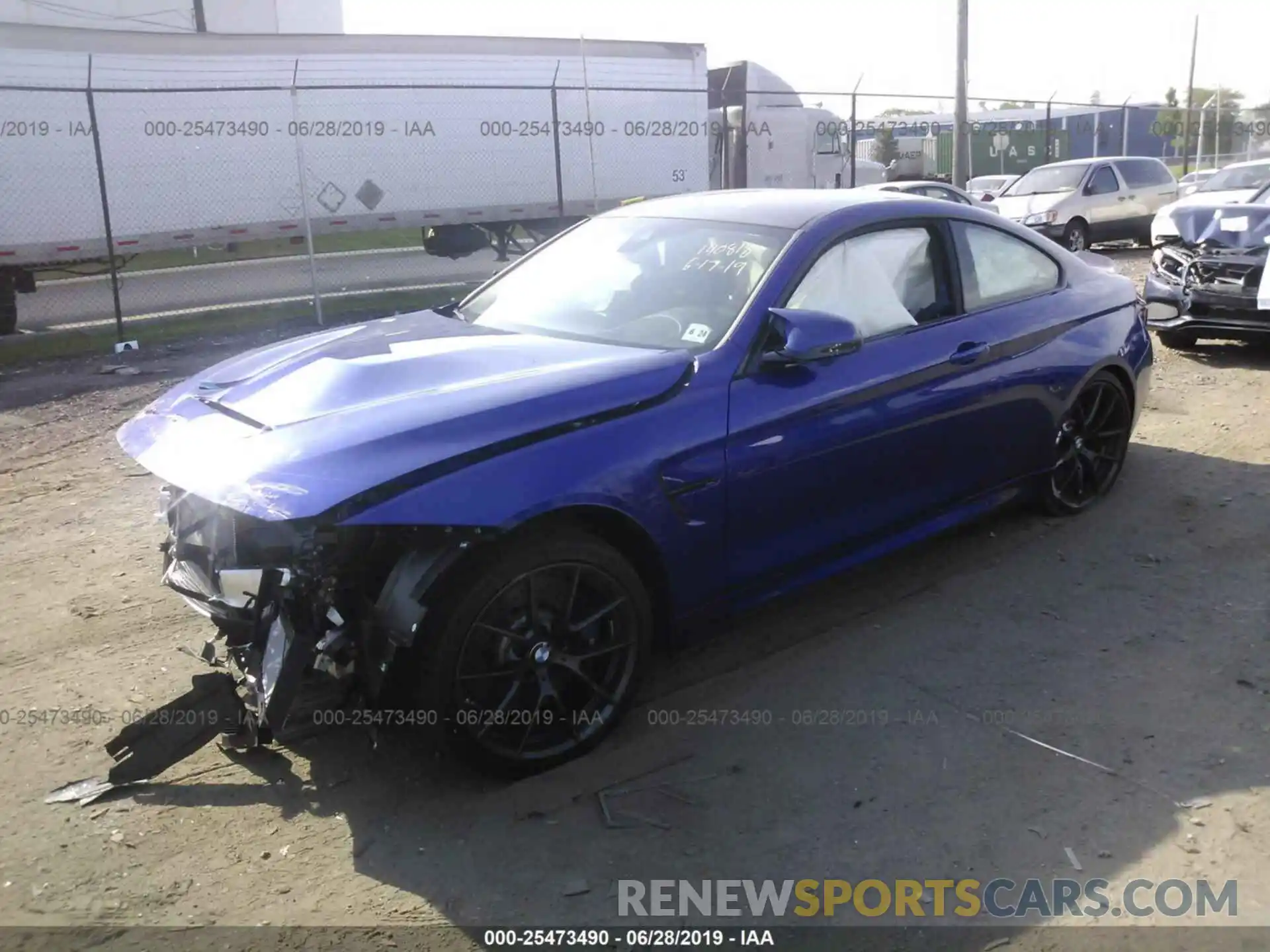 2 Photograph of a damaged car WBS3S7C57KAC09722 BMW M4 2019