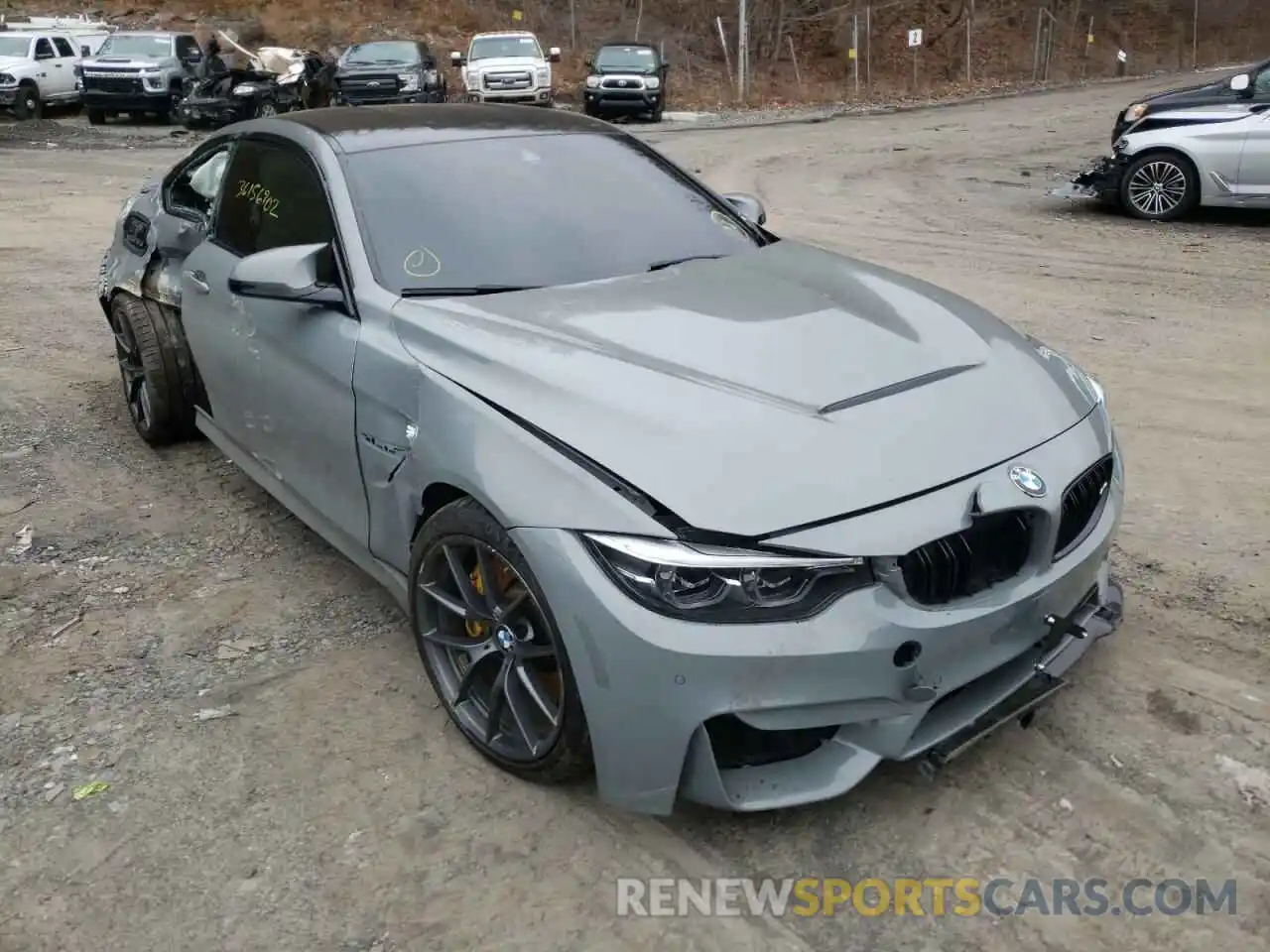 1 Photograph of a damaged car WBS3S7C59KAC09463 BMW M4 2019