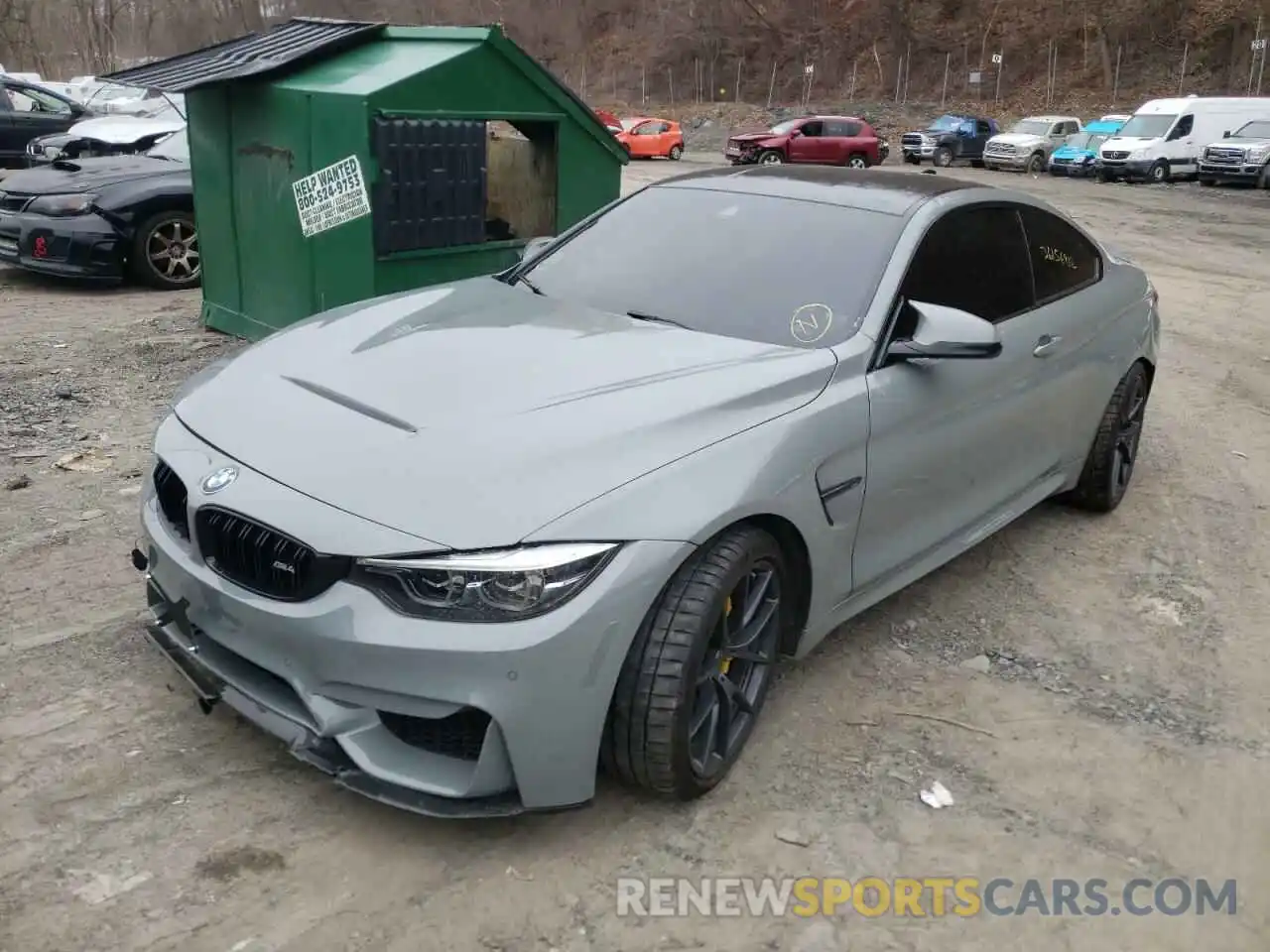 2 Photograph of a damaged car WBS3S7C59KAC09463 BMW M4 2019