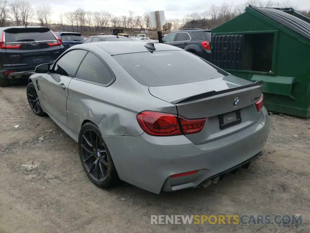 3 Фотография поврежденного автомобиля WBS3S7C59KAC09463 BMW M4 2019